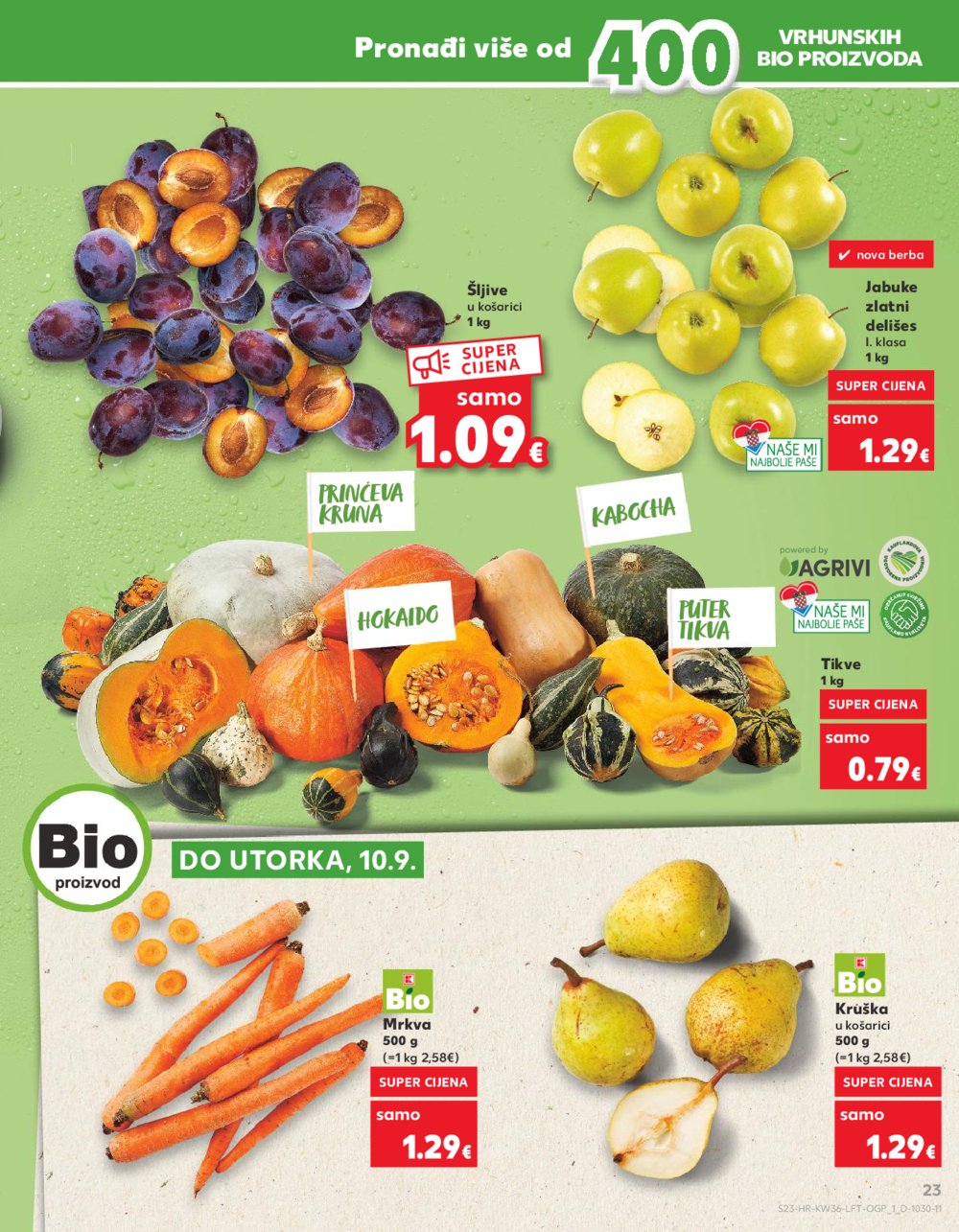 Kaufland katalog Akcija 04.09.-10.09.2024. Dugo Selo