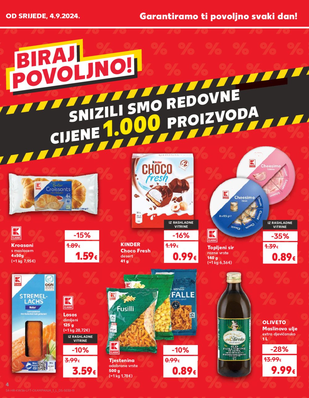 Kaufland katalog Akcija 04.09.-10.09.2024. Dugo Selo