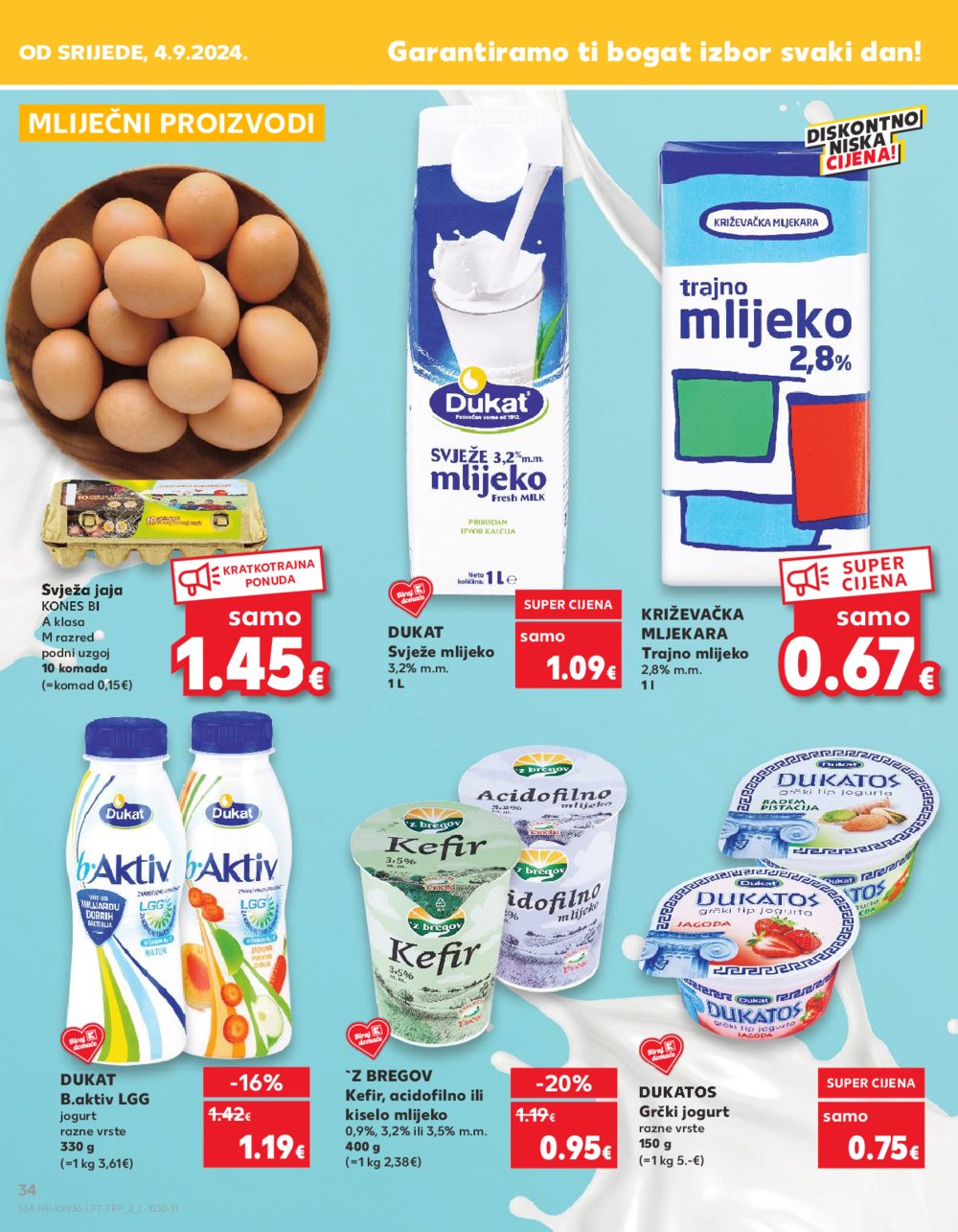 Kaufland katalog Akcija 04.09.-10.09.2024. Dugo Selo