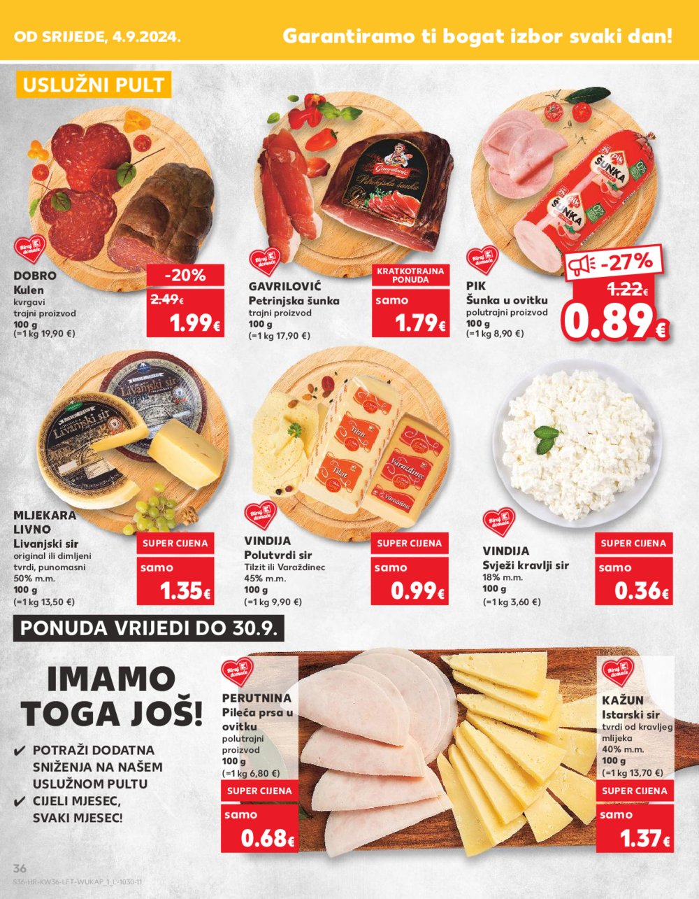 Kaufland katalog Akcija 04.09.-10.09.2024. Dugo Selo