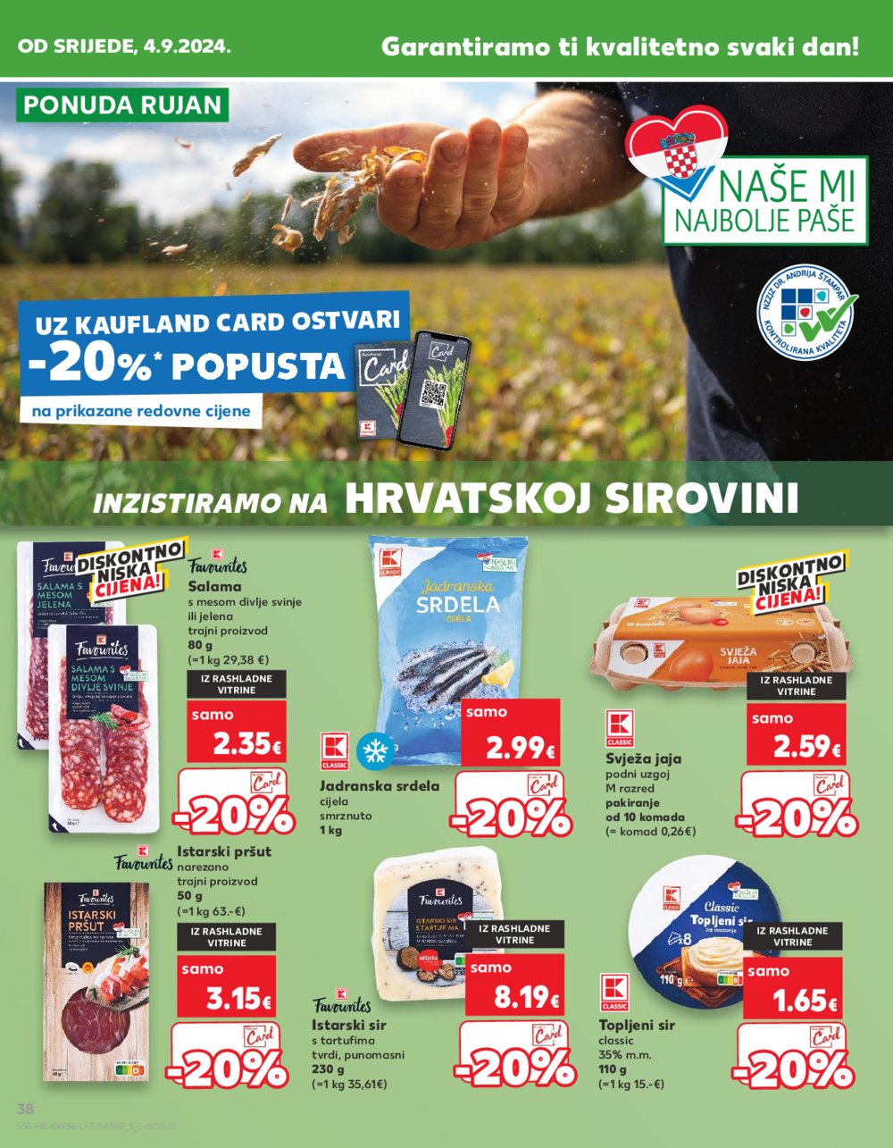 Kaufland katalog Akcija 04.09.-10.09.2024. Dugo Selo