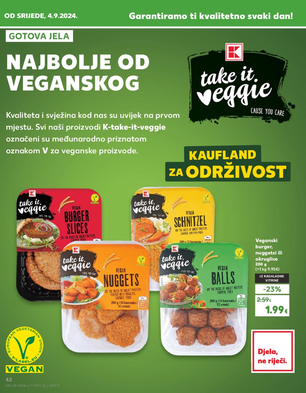 Kaufland katalog Akcija 04.09.-10.09.2024. Dugo Selo