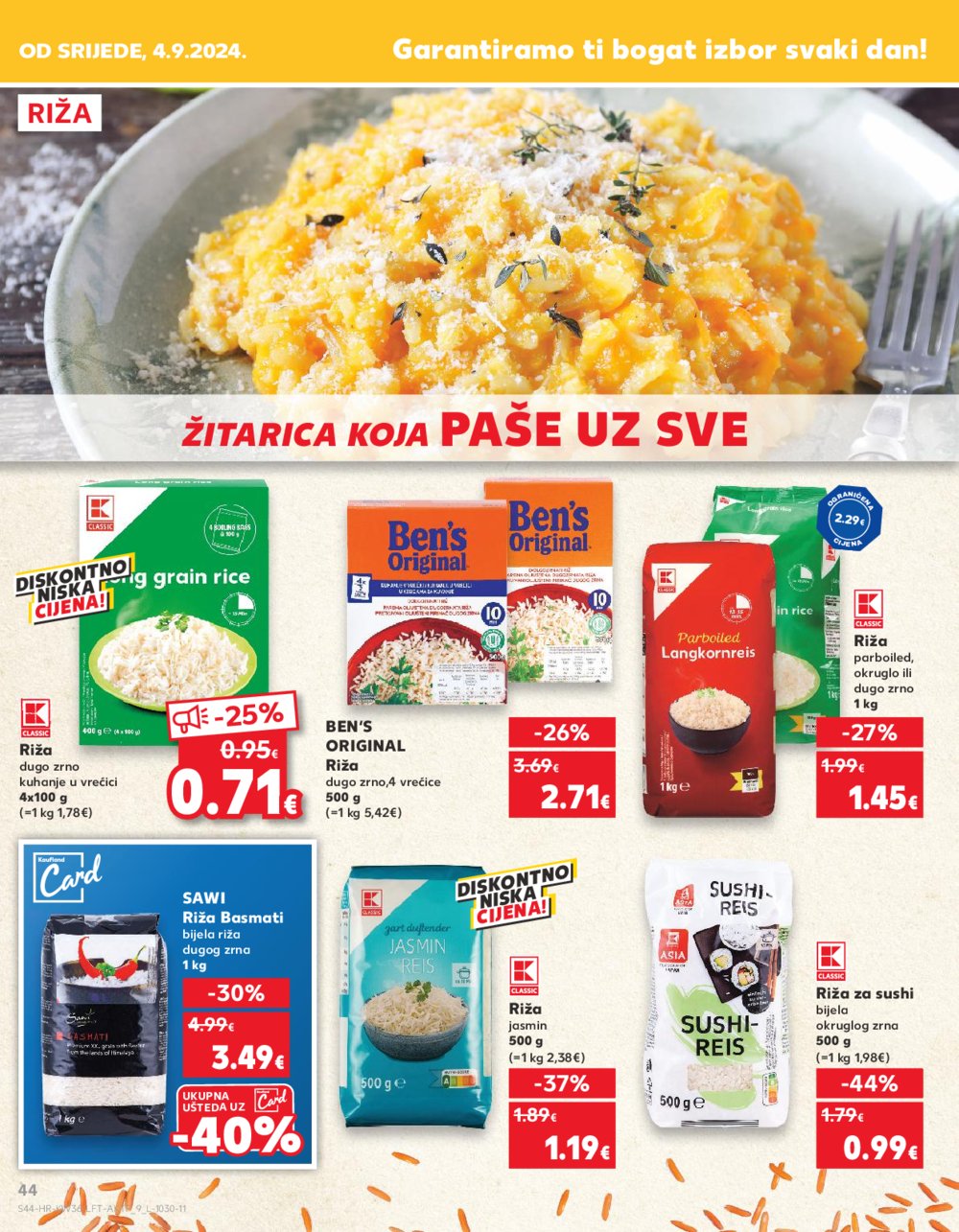 Kaufland katalog Akcija 04.09.-10.09.2024. Dugo Selo