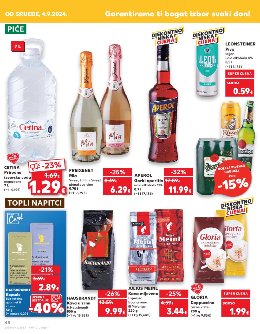 Kaufland katalog Akcija 04.09.-10.09.2024. Dugo Selo