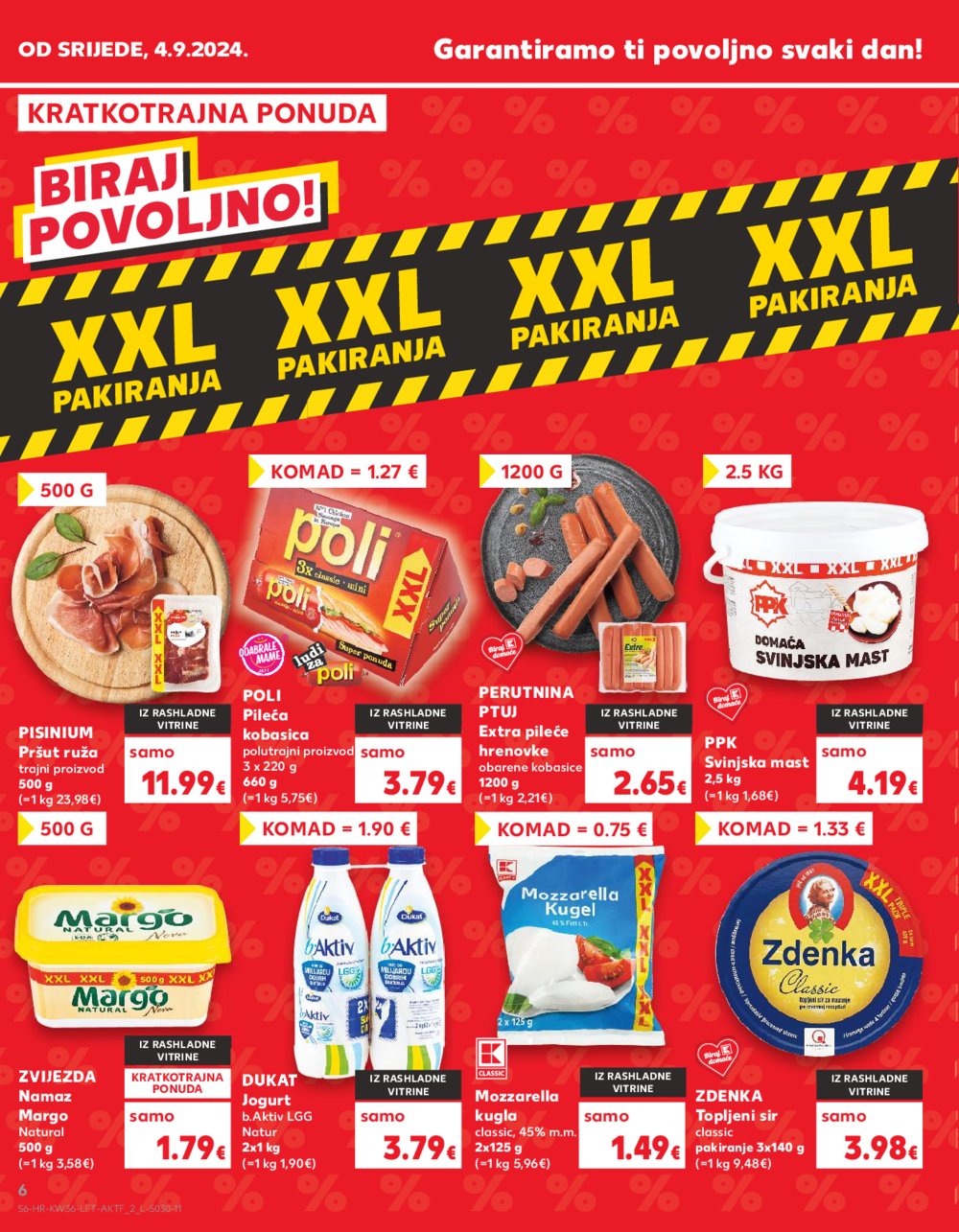 Kaufland katalog Akcija 04.09.-10.09.2024. Dugo Selo