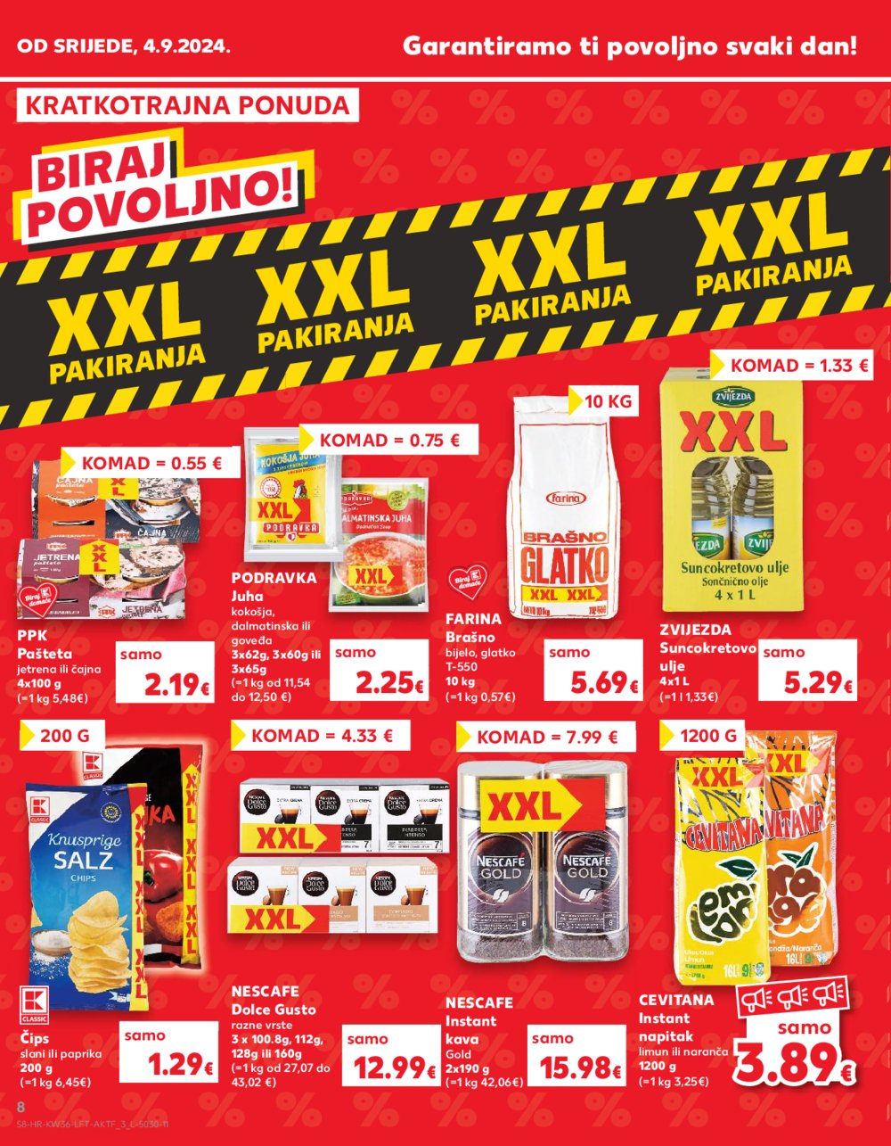 Kaufland katalog Akcija 04.09.-10.09.2024. Dugo Selo