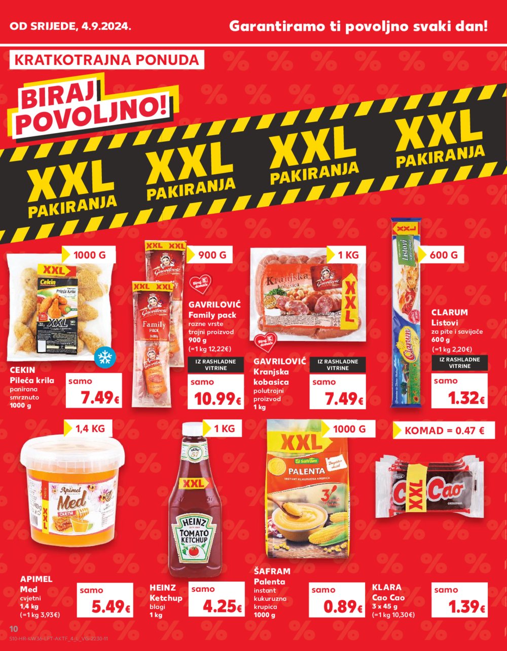 Kaufland katalog Akcija 04.09.-10.09.2024. Dugo Selo