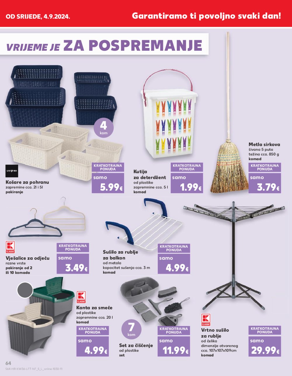 Kaufland katalog Akcija 04.09.-10.09.2024. Odabrane poslovnice