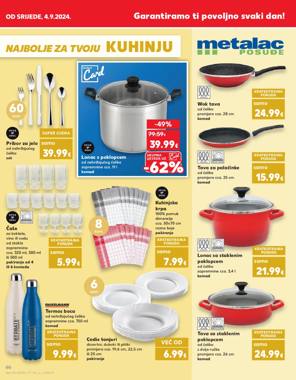 Kaufland katalog Akcija 04.09.-10.09.2024. Odabrane poslovnice