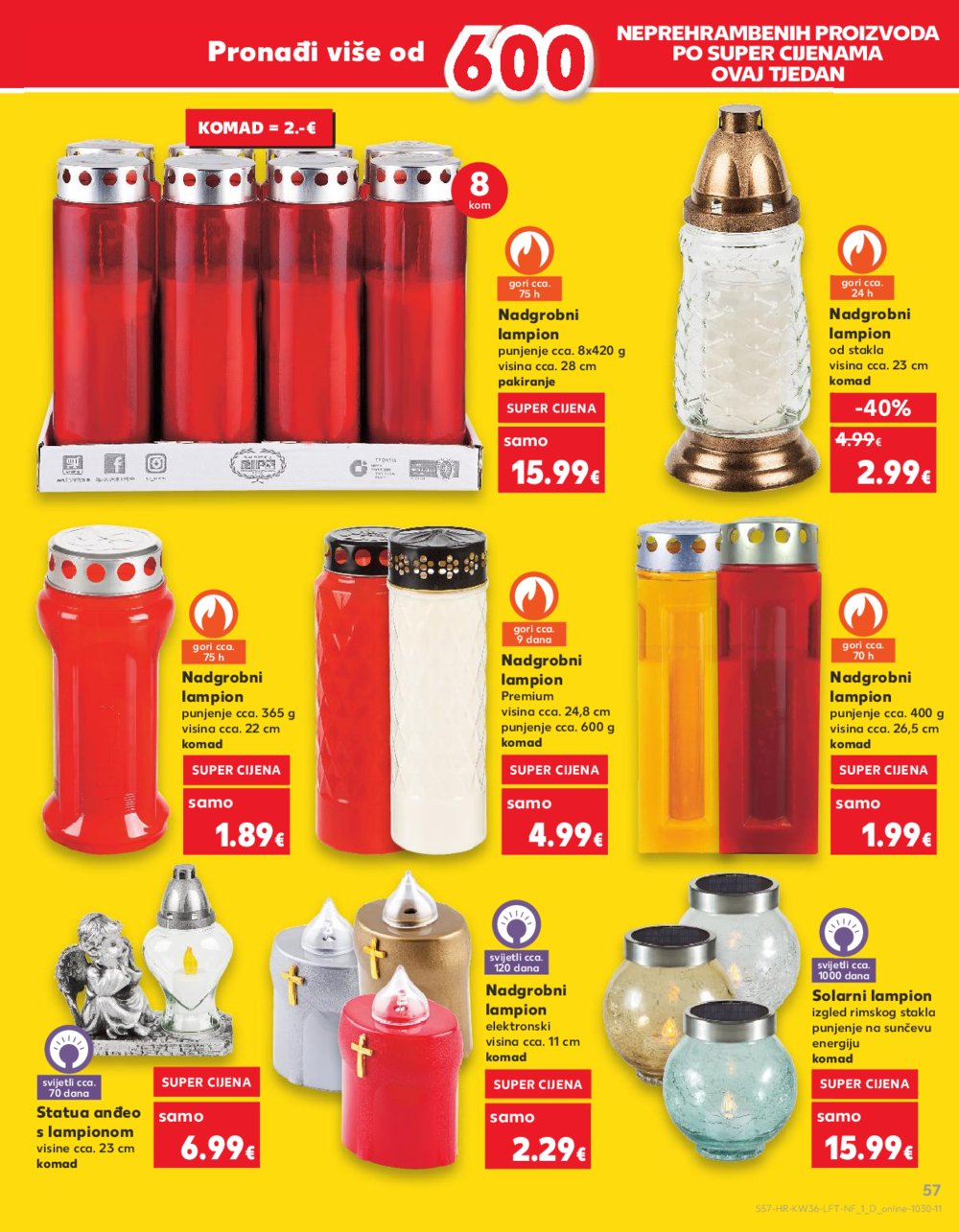 Kaufland katalog Akcija 04.09.-10.09.2024. VG, Rv, Ma, Vu, Po, Vo