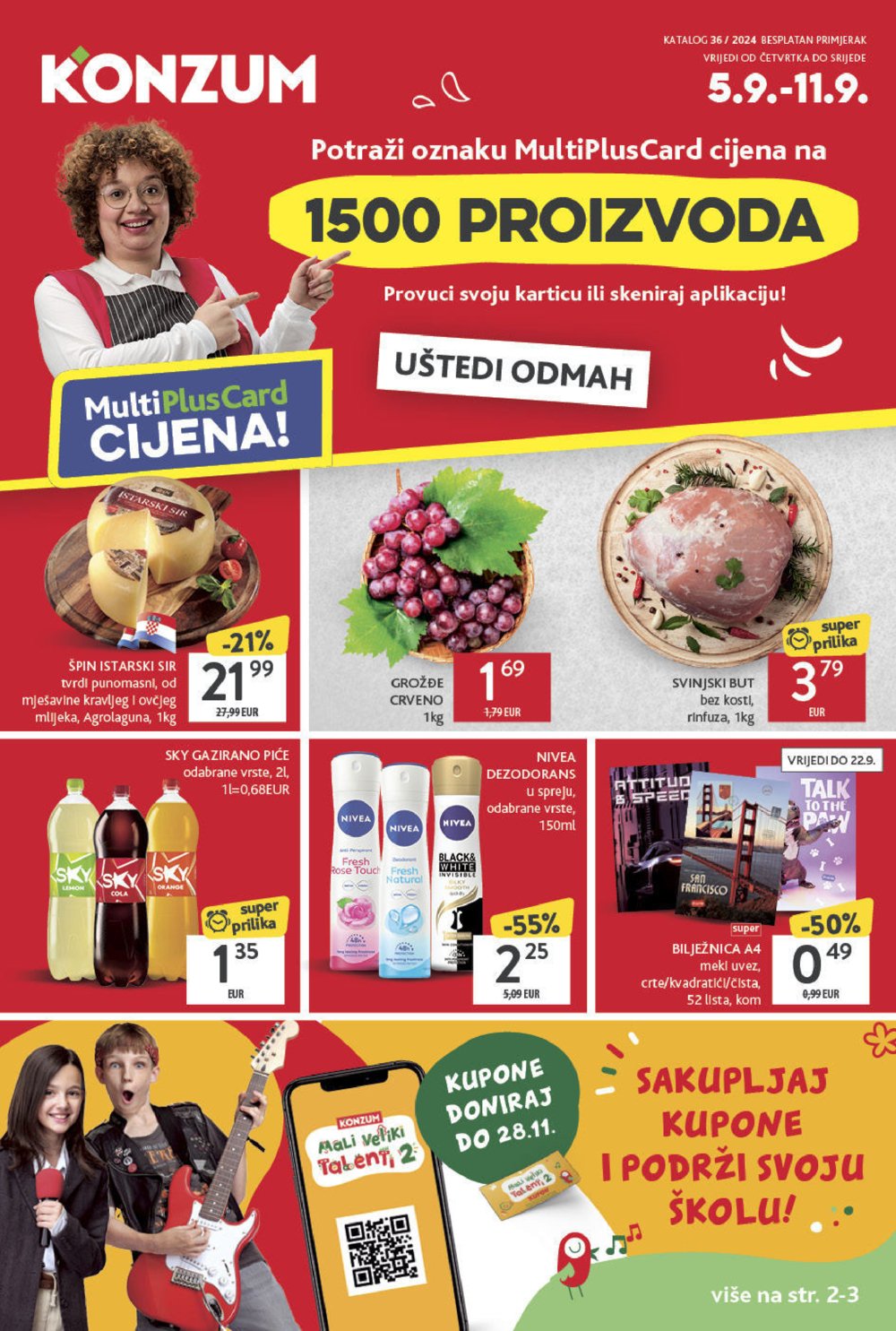 Konzum katalog Akcija 05.09.-11.09.2024.