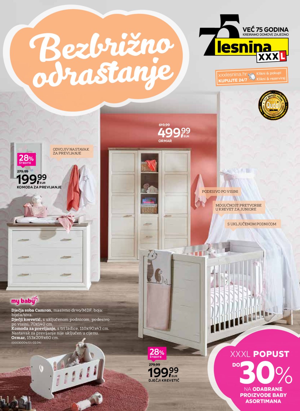 Lesnina katalog Bezbrižno odrastanje 03.09.-30.09.2024.