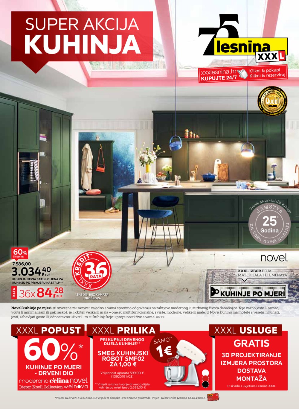 Lesnina katalog Super akcija kuhinja 03.09.-26.09.2024.