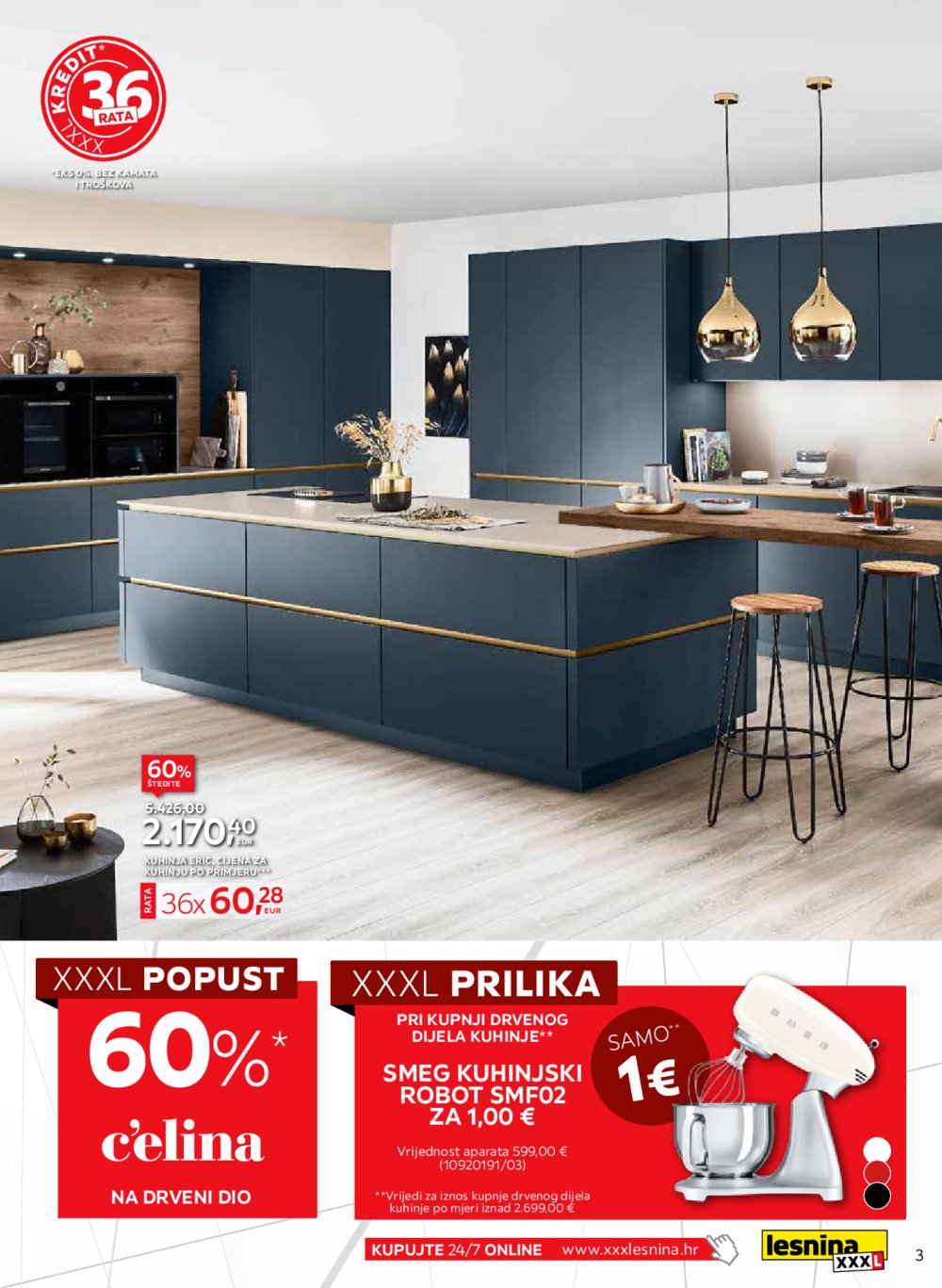 Lesnina katalog Super akcija kuhinja 03.09.-26.09.2024.