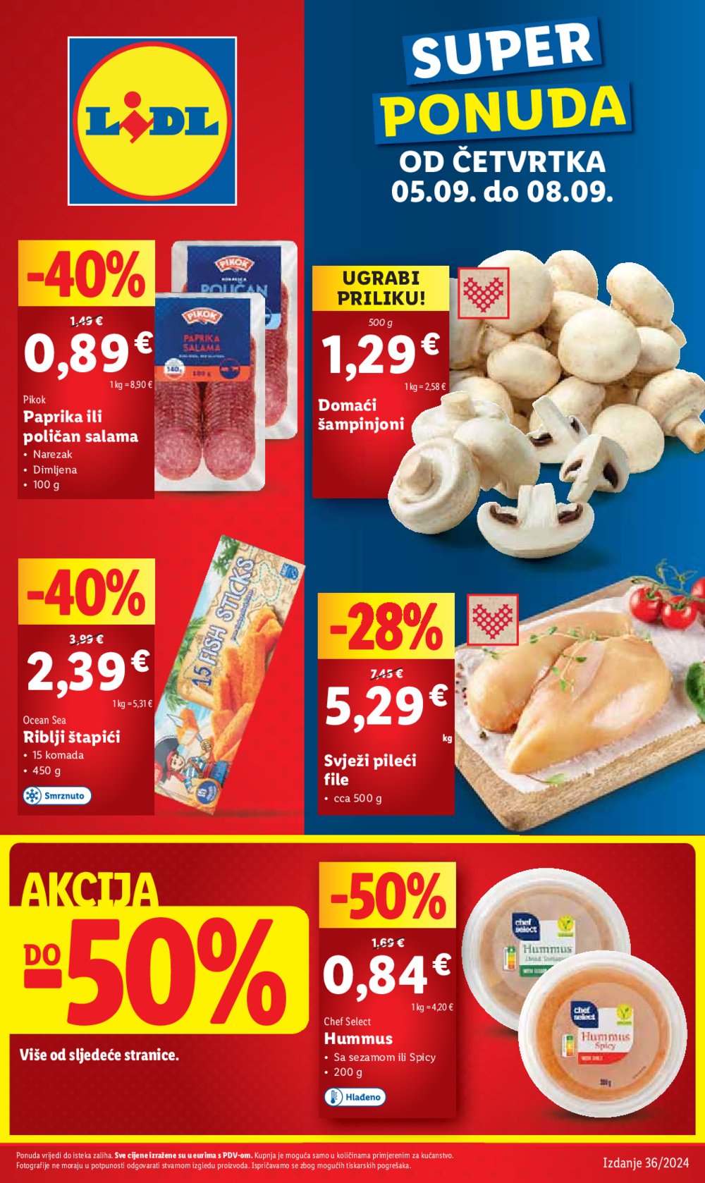 Lidl katalog Super ponuda od četvrtka 05.09.-08.09.2024.