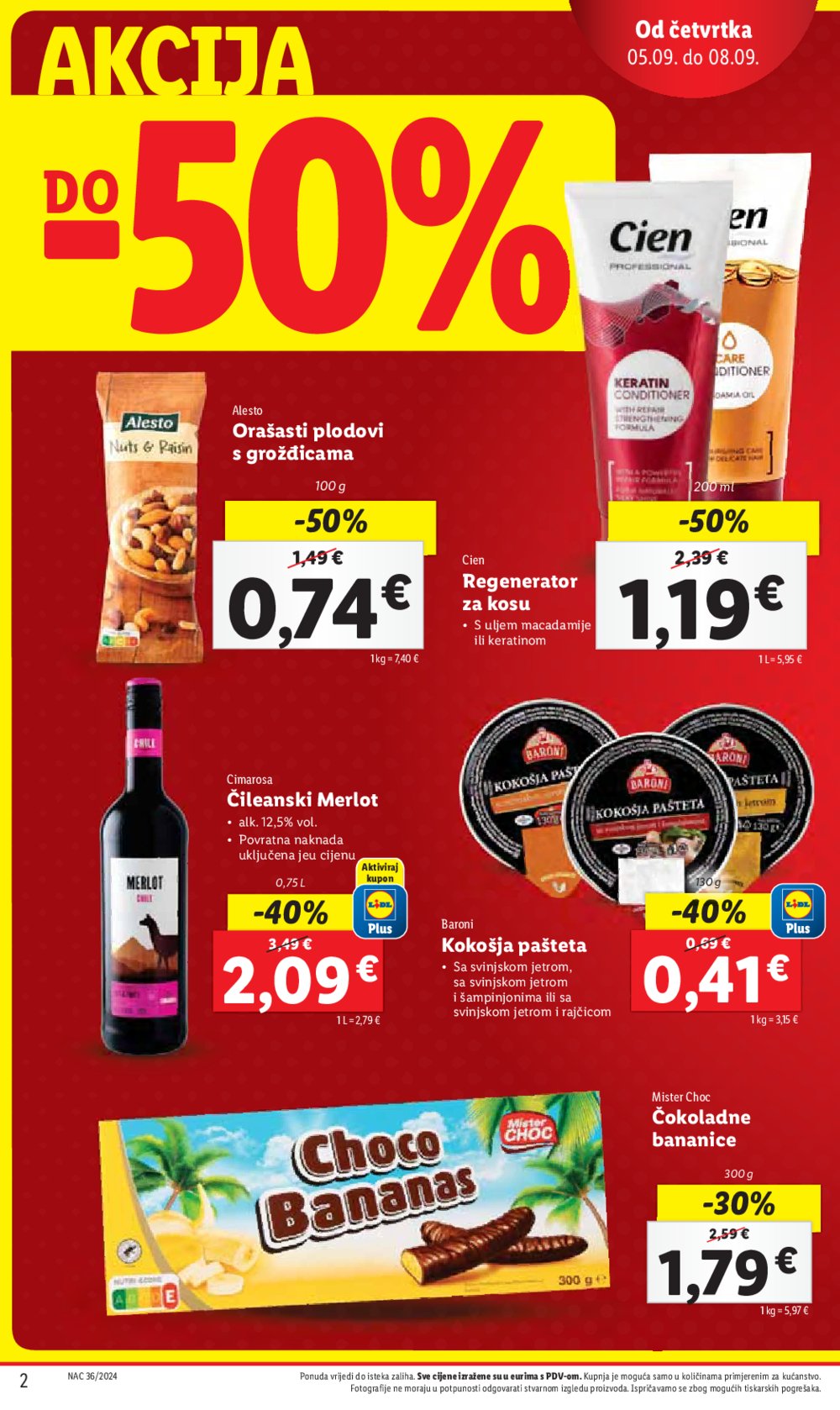 Lidl katalog Super ponuda od četvrtka 05.09.-08.09.2024.