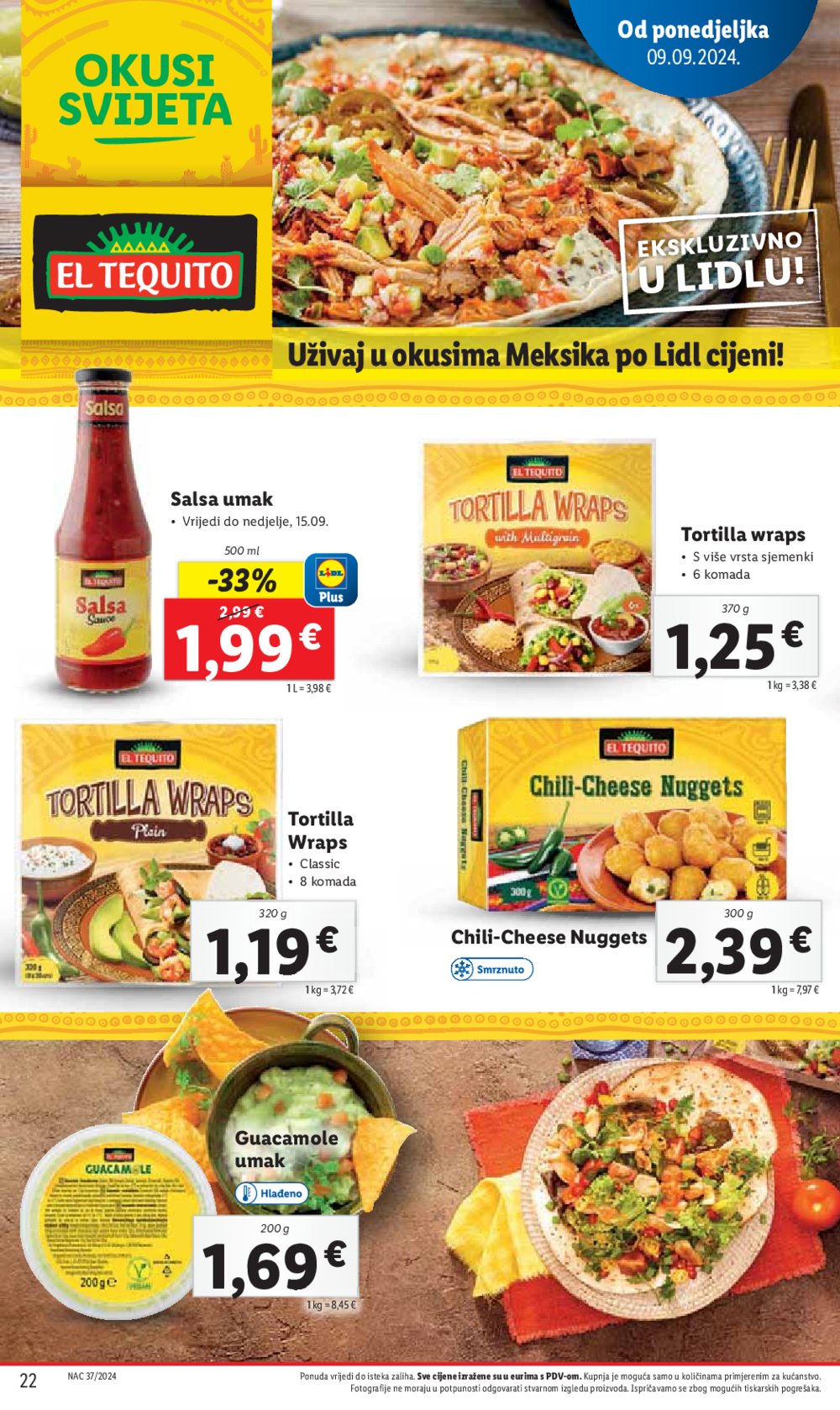 Lidl katalog Super ponuda od ponedjeljka 09.09.-15.09.2024.