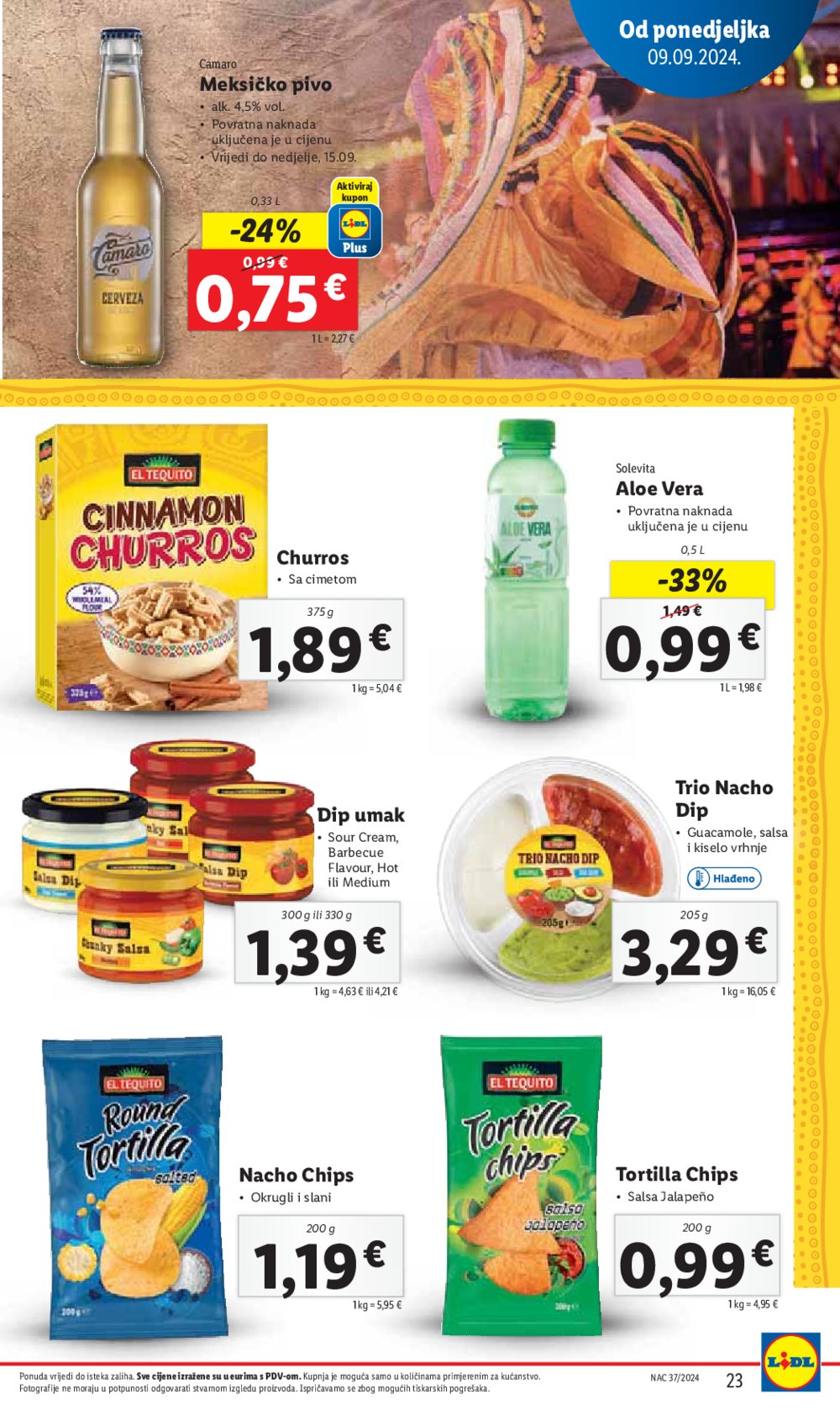 Lidl katalog Super ponuda od ponedjeljka 09.09.-15.09.2024.