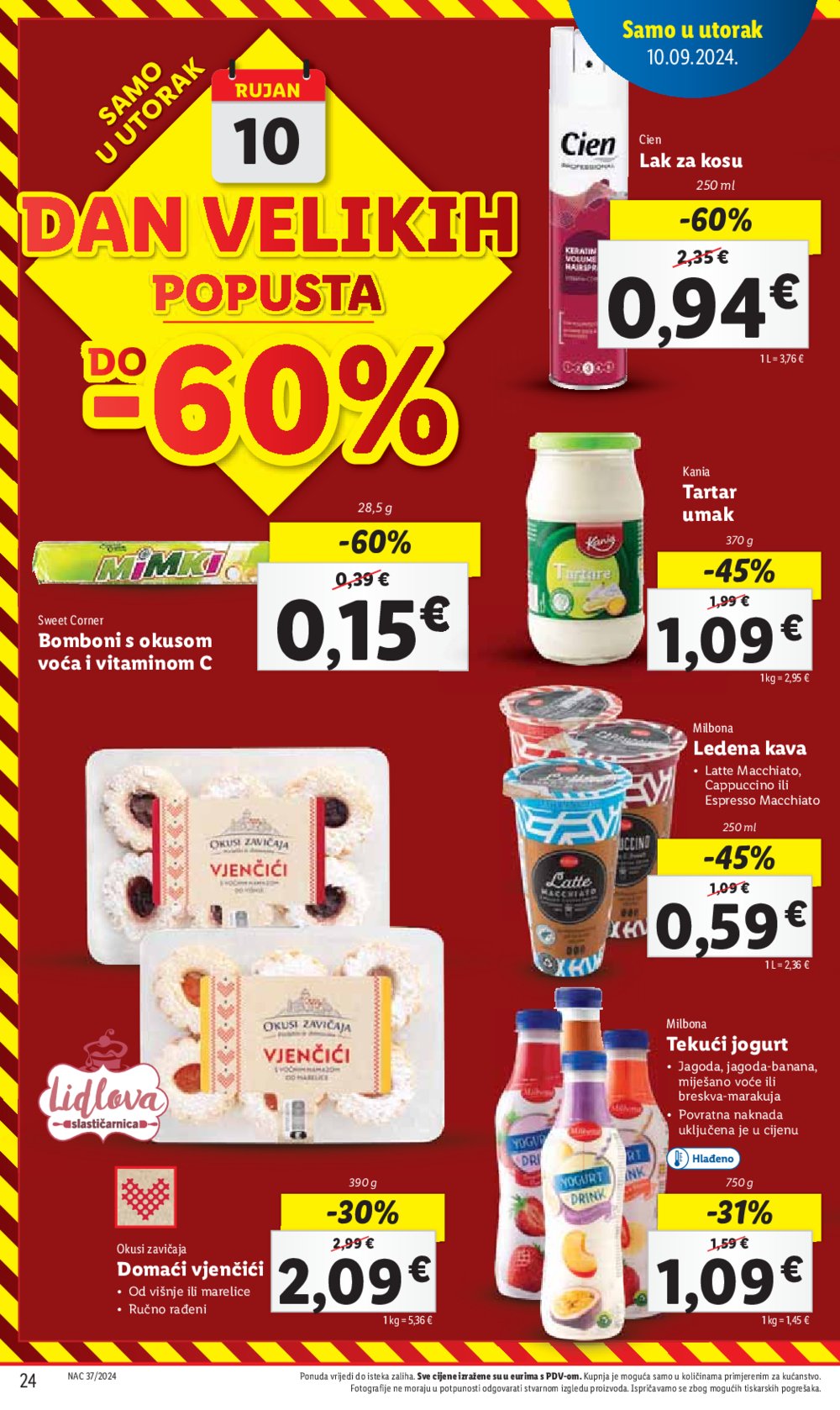 Lidl katalog Super ponuda od ponedjeljka 09.09.-15.09.2024.