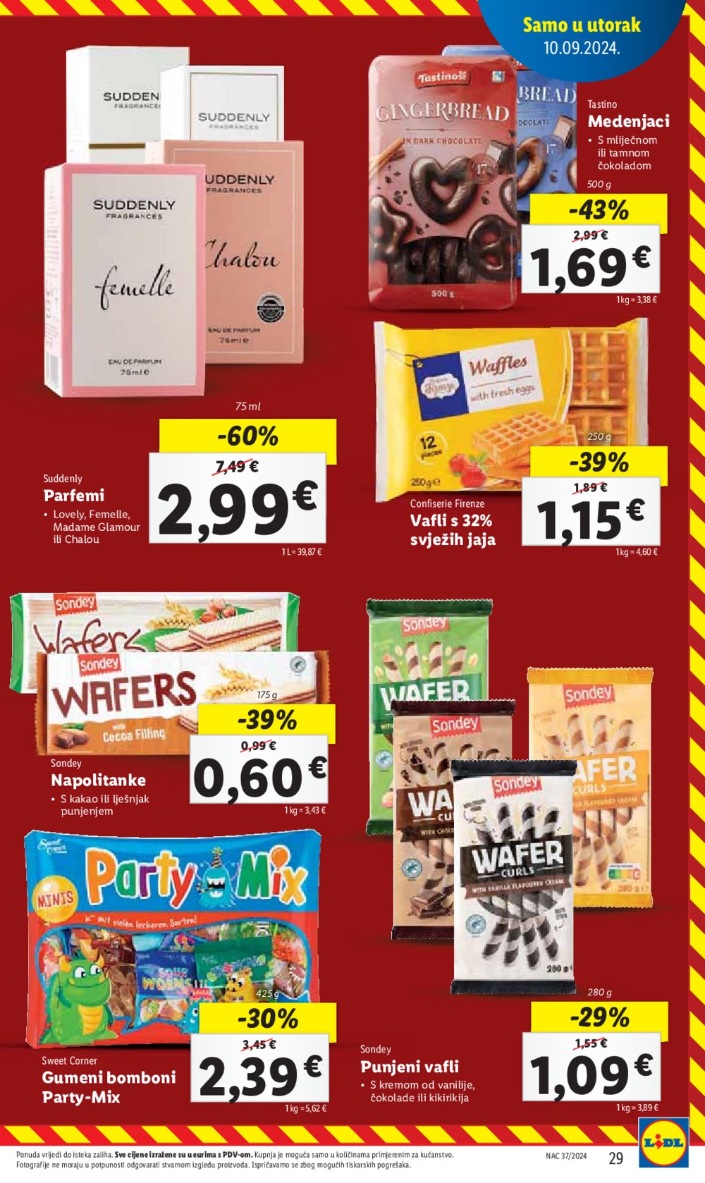 Lidl katalog Super ponuda od ponedjeljka 09.09.-15.09.2024.