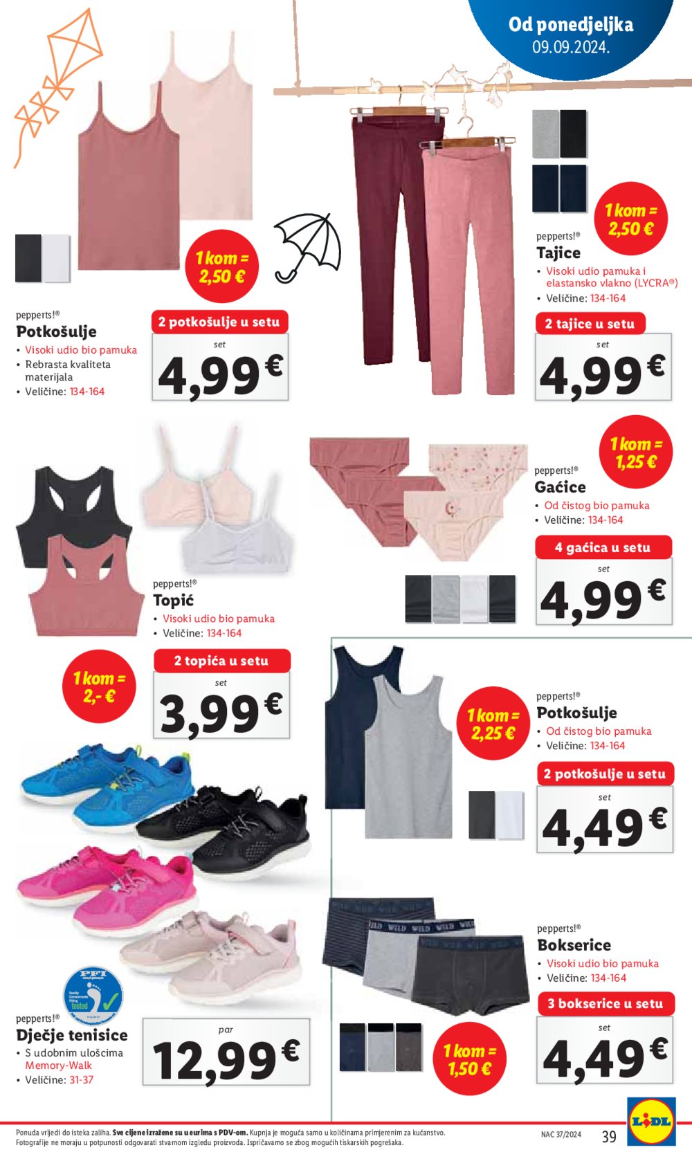 Lidl katalog Super ponuda od ponedjeljka 09.09.-15.09.2024.