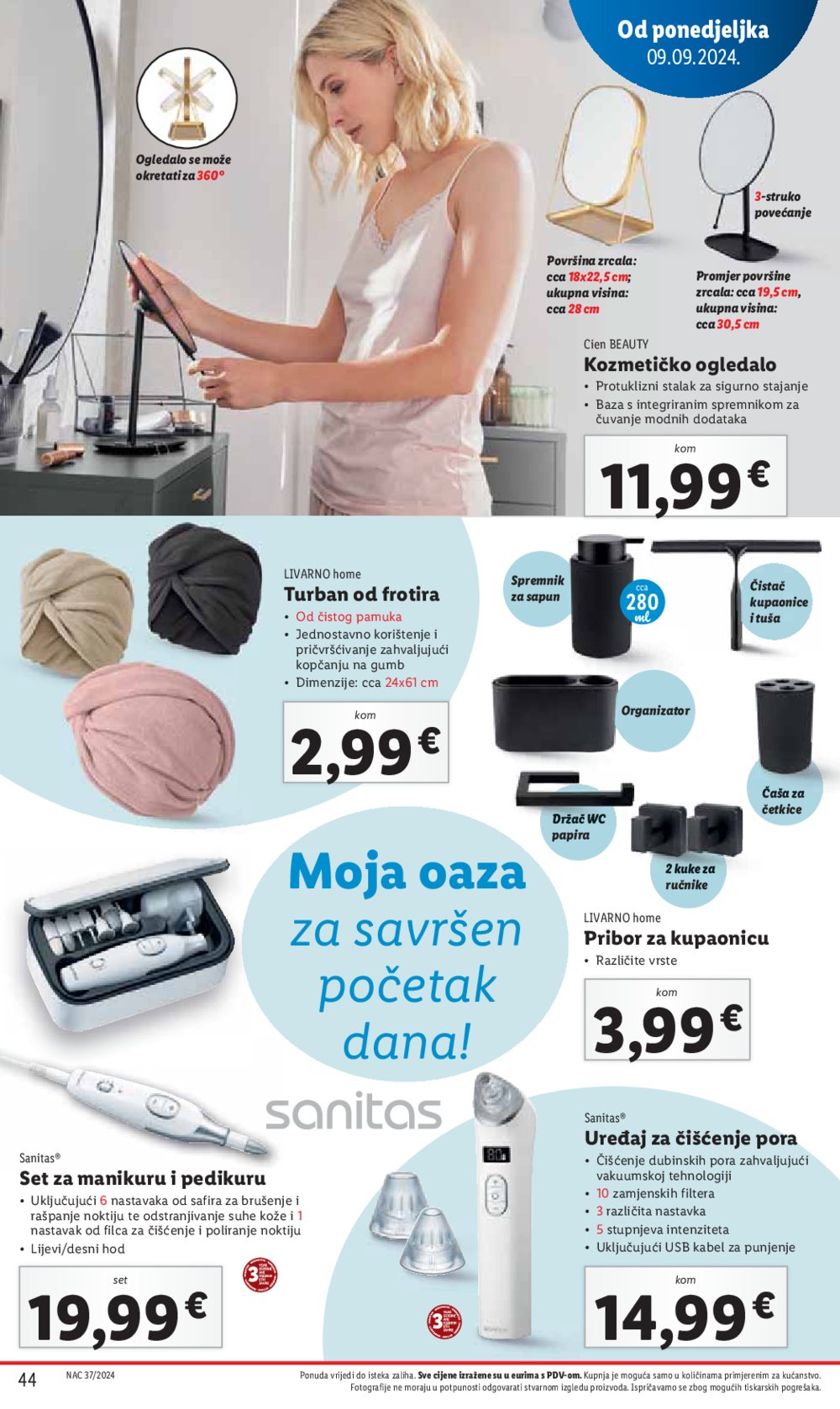 Lidl katalog Super ponuda od ponedjeljka 09.09.-15.09.2024.