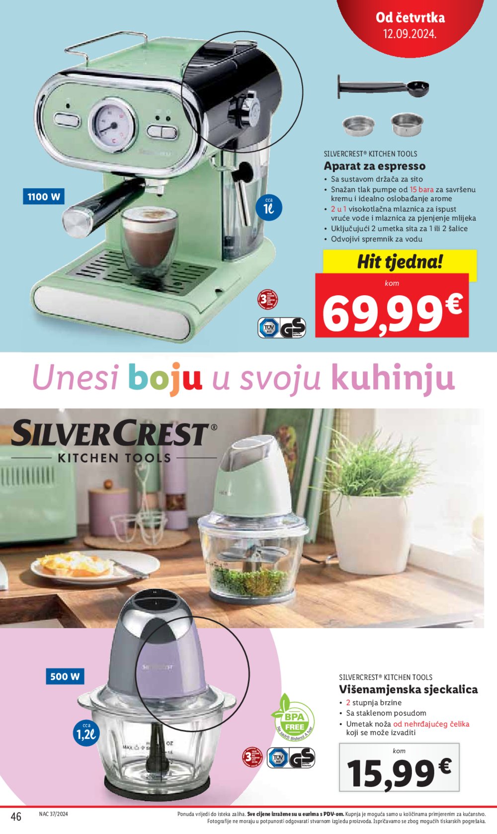 Lidl katalog Super ponuda od ponedjeljka 09.09.-15.09.2024.