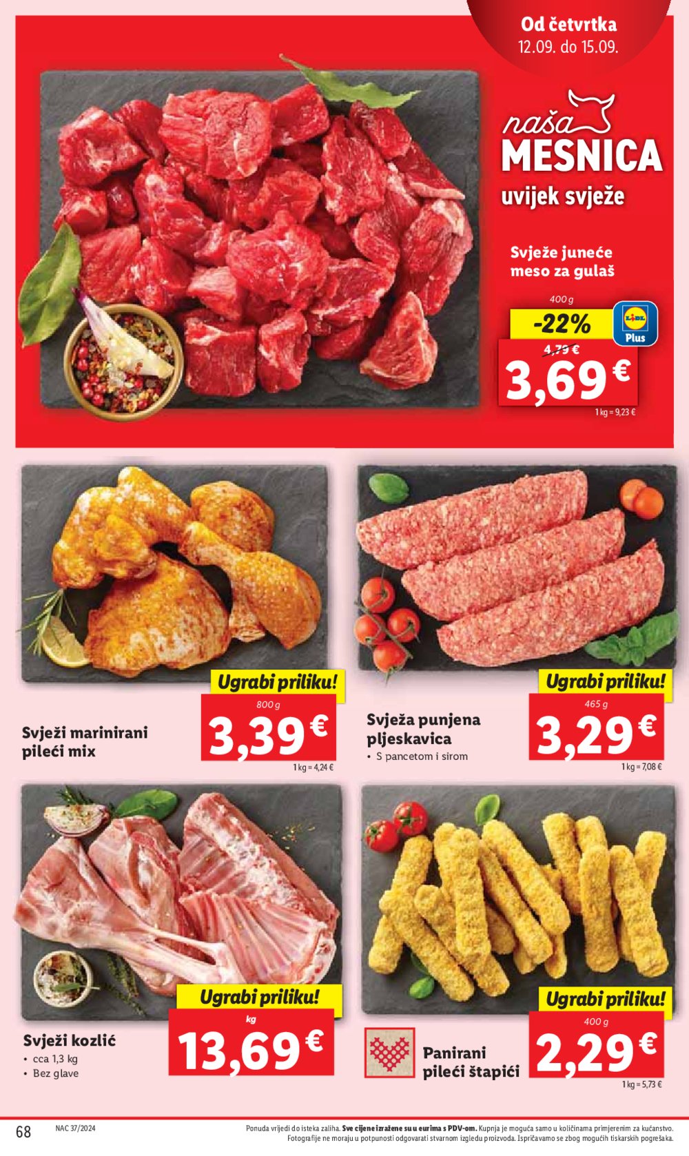 Lidl katalog Super ponuda od ponedjeljka 09.09.-15.09.2024.