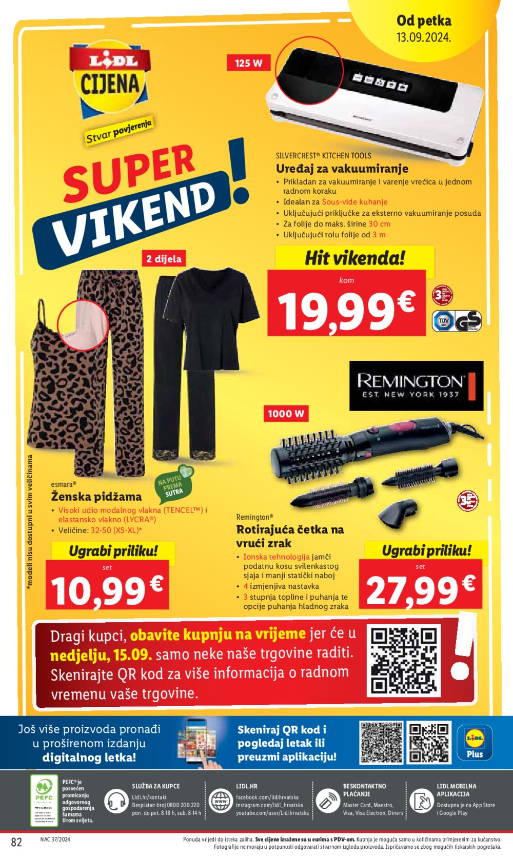 Lidl katalog Super ponuda od ponedjeljka 09.09.-15.09.2024.