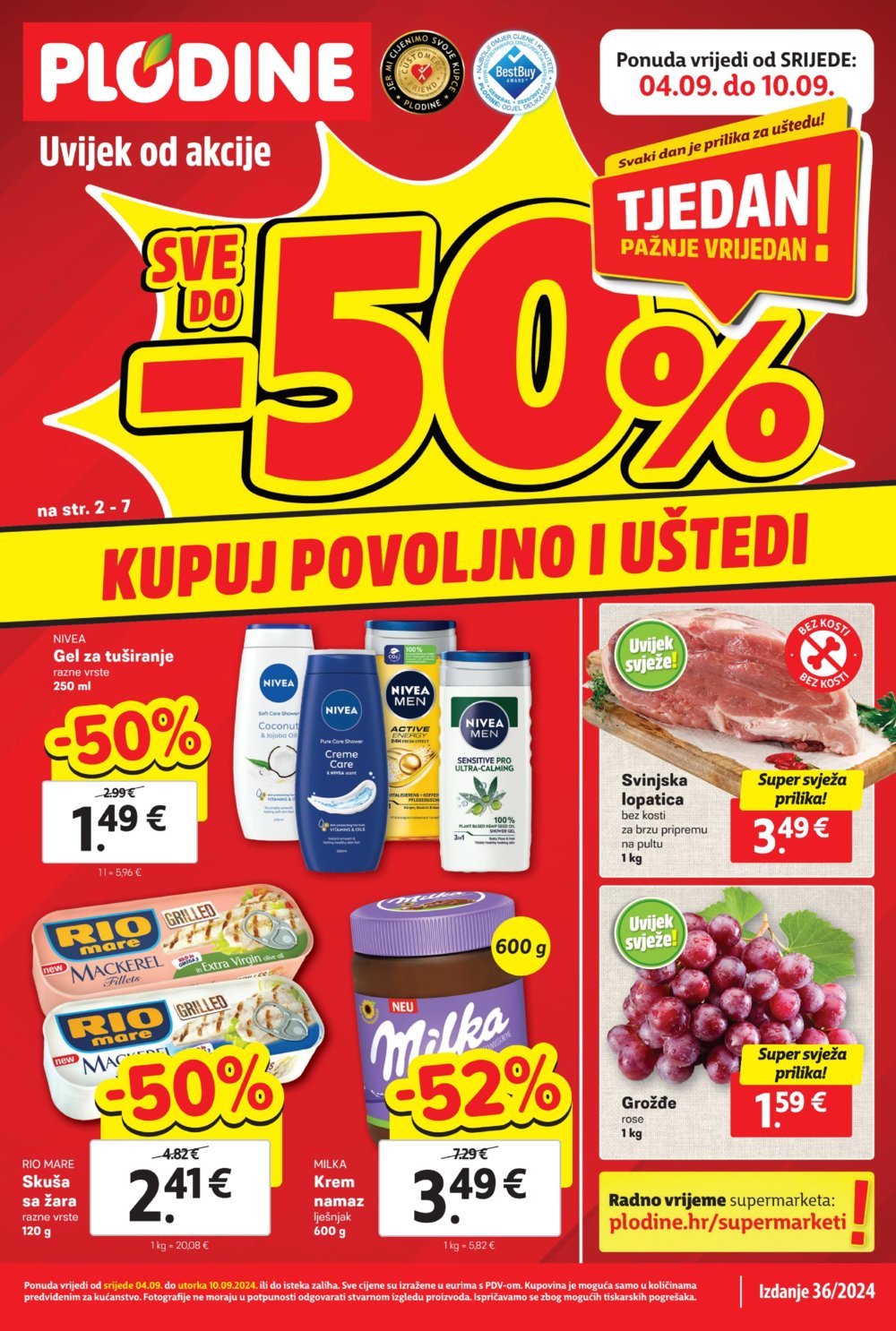 Plodine katalog Akcija 04.09.-10.09.2024.