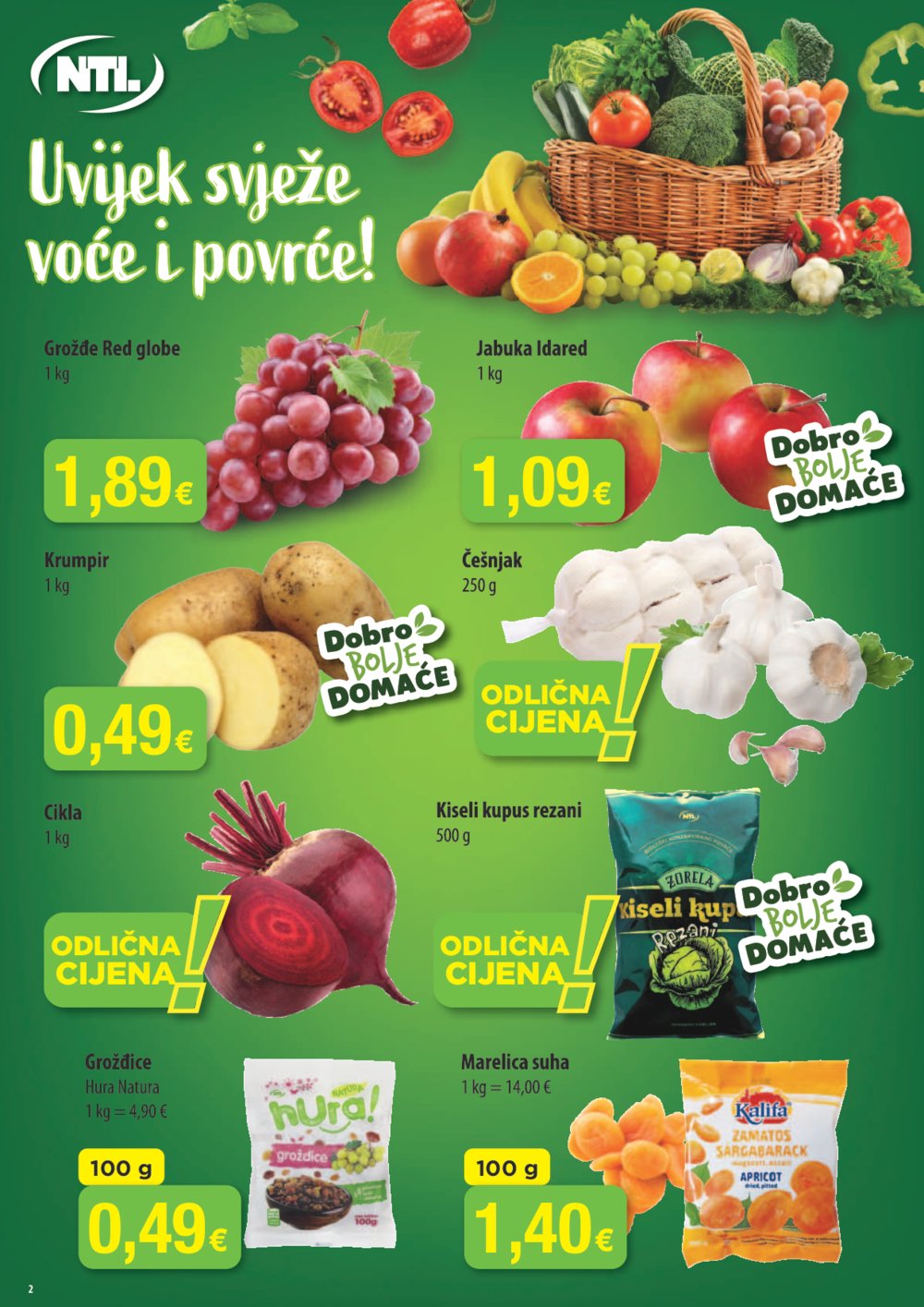 Bakmaz katalog NTL Maxi Tjedna ponuda 18.09.-24.09.2024.