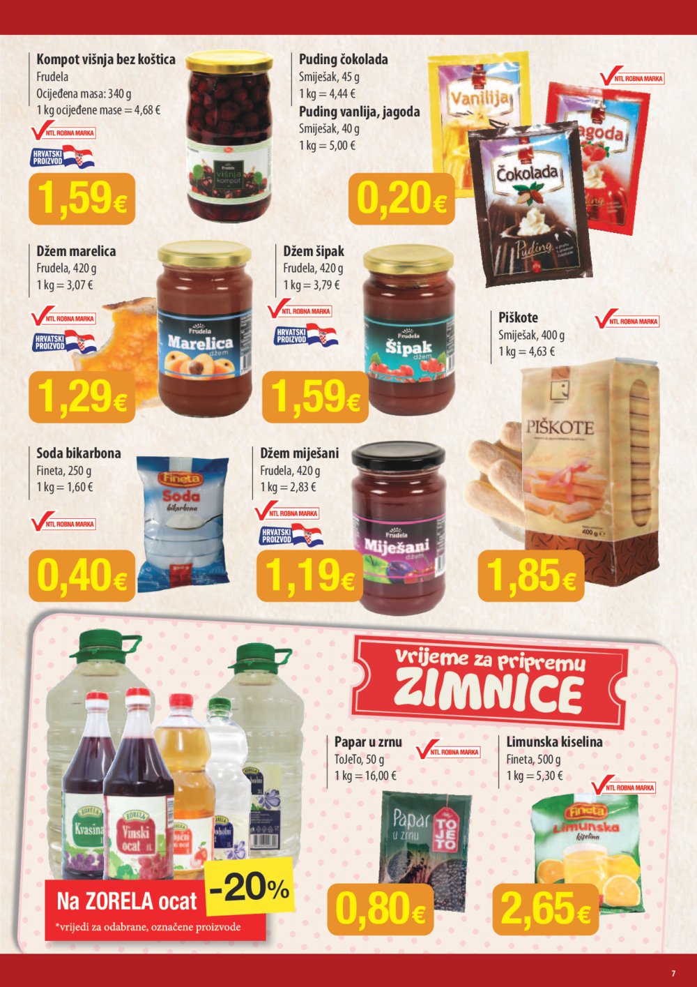 Bakmaz katalog NTL Maxi Tjedna ponuda 18.09.-24.09.2024.