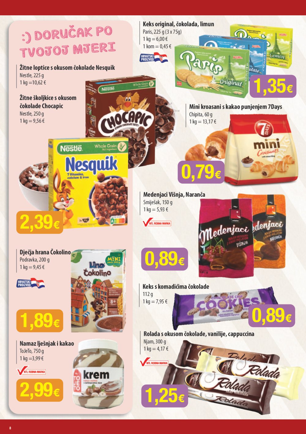 Bakmaz katalog NTL Maxi Tjedna ponuda 18.09.-24.09.2024.