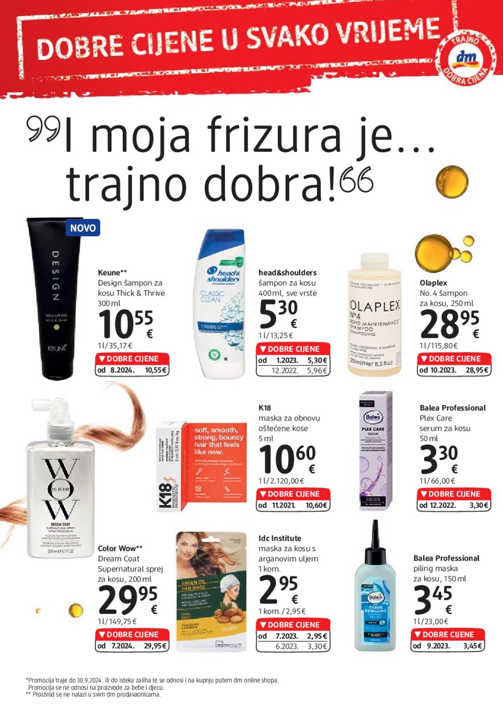 dm katalog Akcija 16.09. - 30.09.2024.