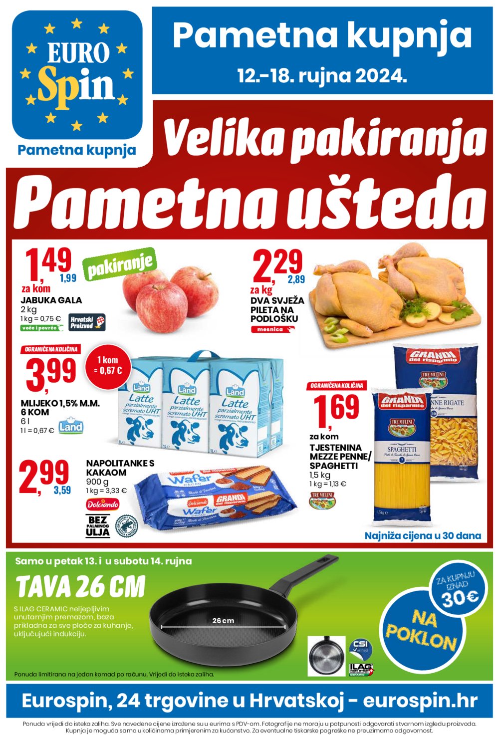 Eurospin katalog Pametna kupnja 12.09.-18.09.2024.