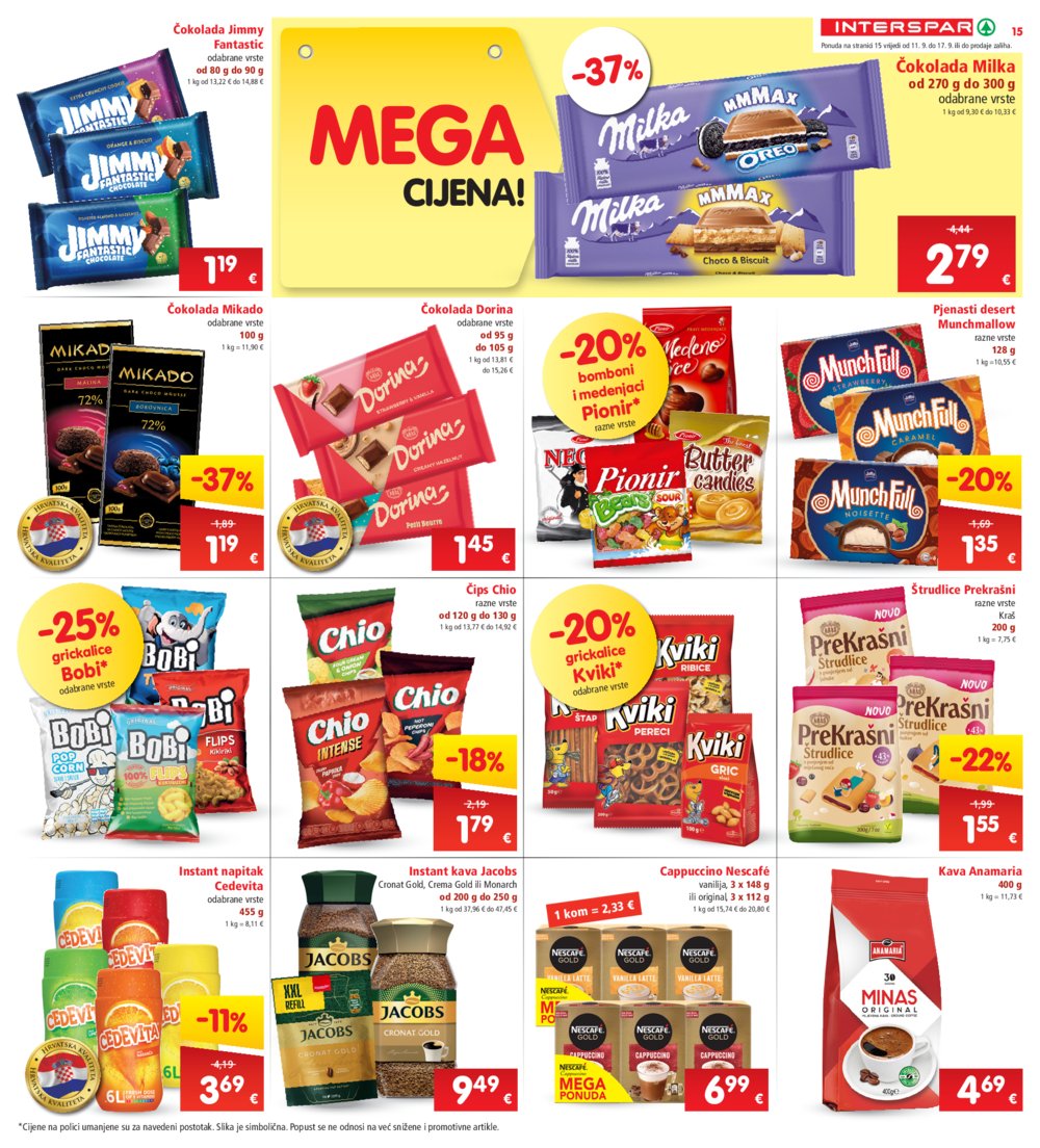 INTERSPAR katalog Akcija 11.09.-17.09.2024.