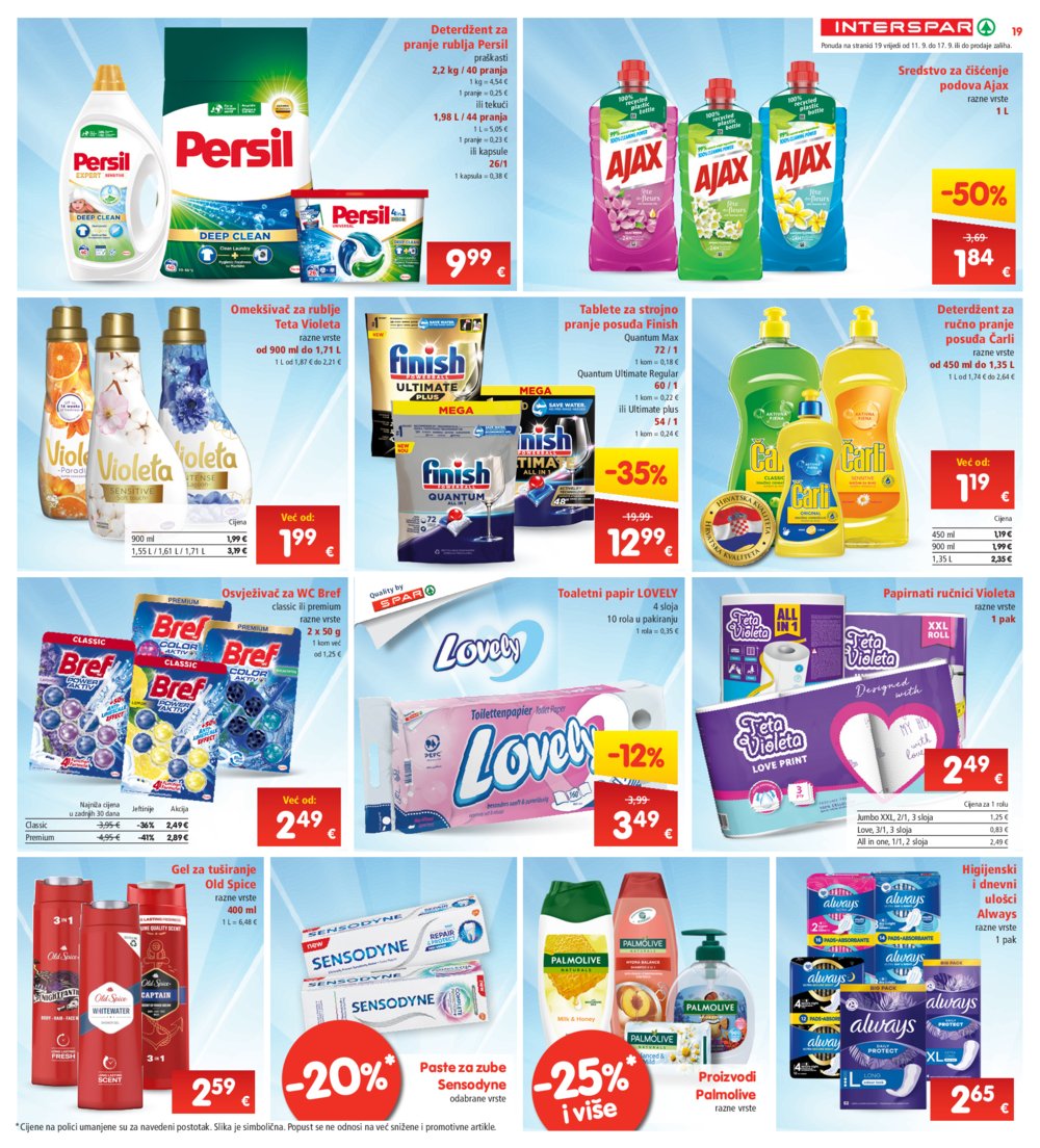 INTERSPAR katalog Akcija 11.09.-17.09.2024.