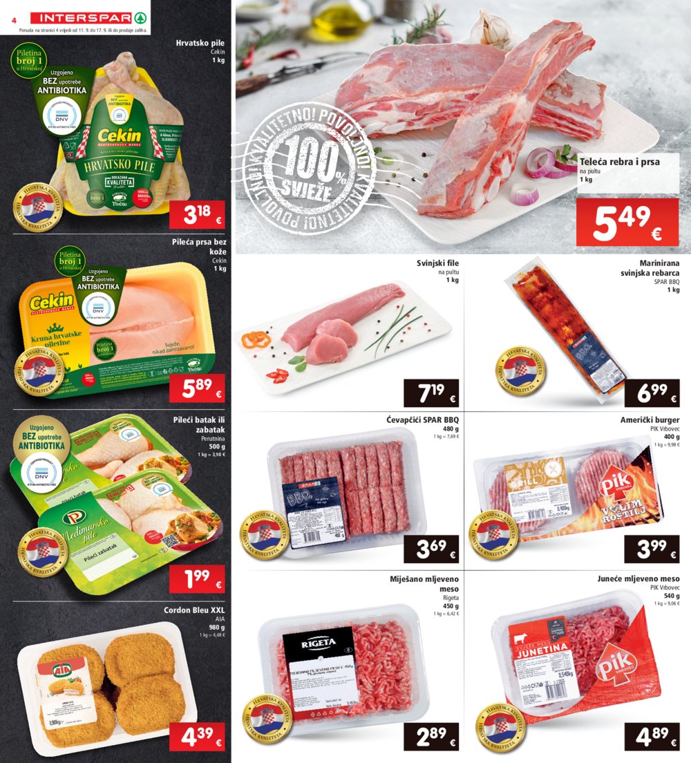 INTERSPAR katalog Akcija 11.09.-17.09.2024.