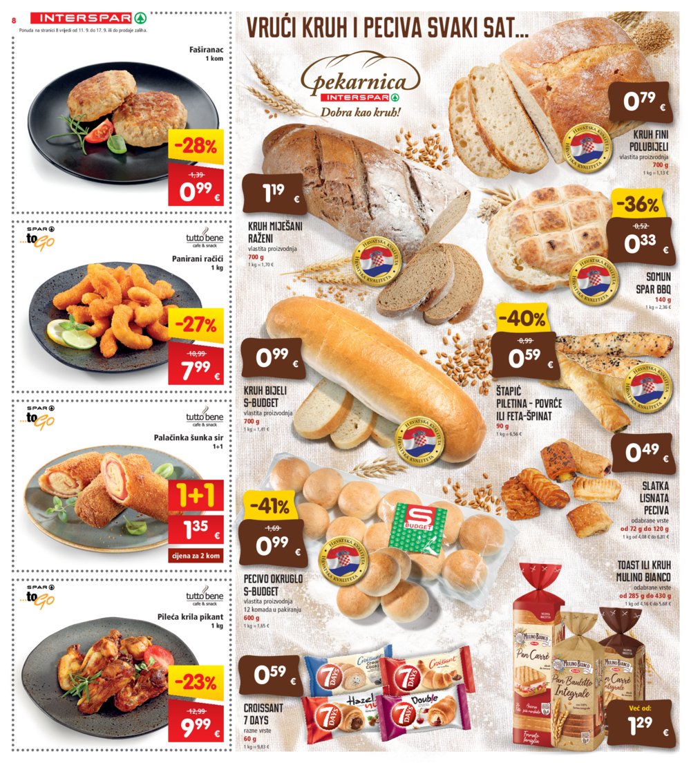 INTERSPAR katalog Akcija 11.09.-17.09.2024.