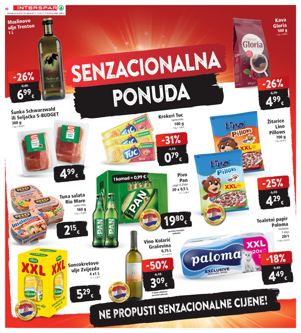 INTERSPAR katalog Akcija 11.09.-17.09.2024.