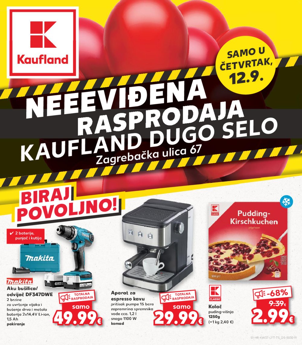 Kaufland katalog Akcija 11.09.-17.09.2024. Dugo Selo