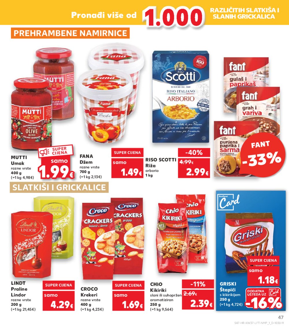 Kaufland katalog Akcija 11.09.-17.09.2024. Dugo Selo