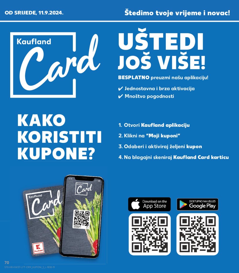 Kaufland katalog Akcija 11.09.-17.09.2024. Dugo Selo