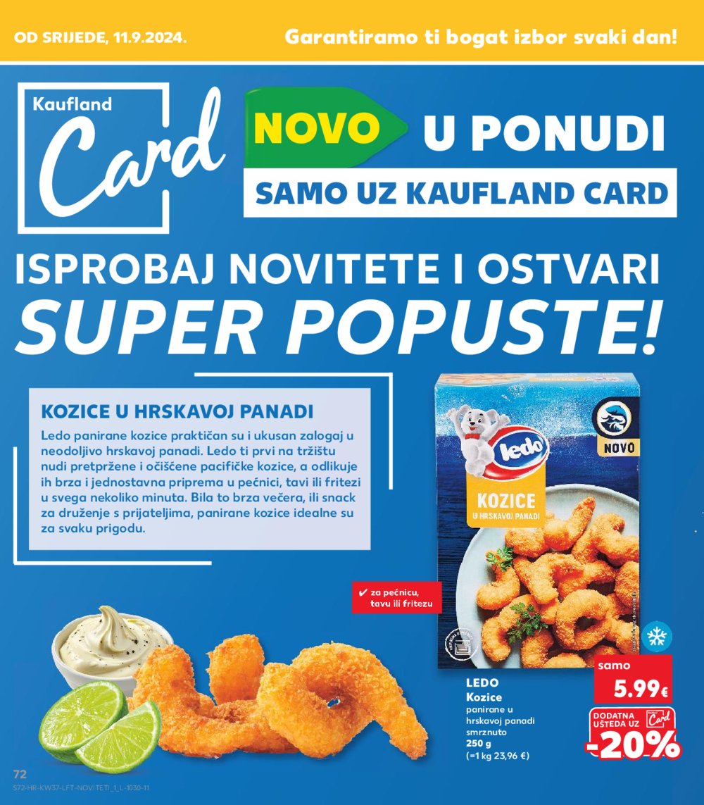 Kaufland katalog Akcija 11.09.-17.09.2024. Dugo Selo