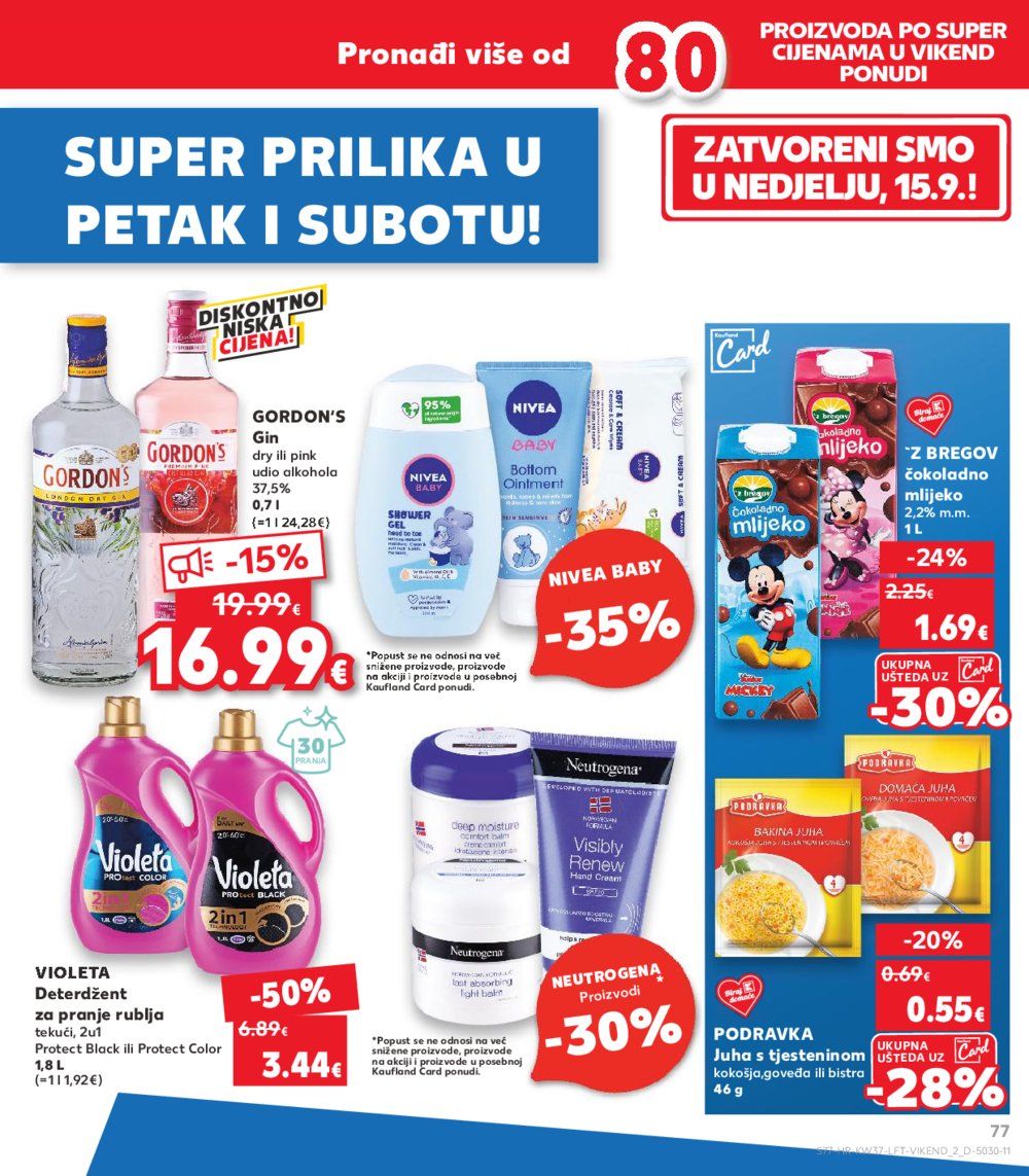 Kaufland katalog Akcija 11.09.-17.09.2024. Dugo Selo