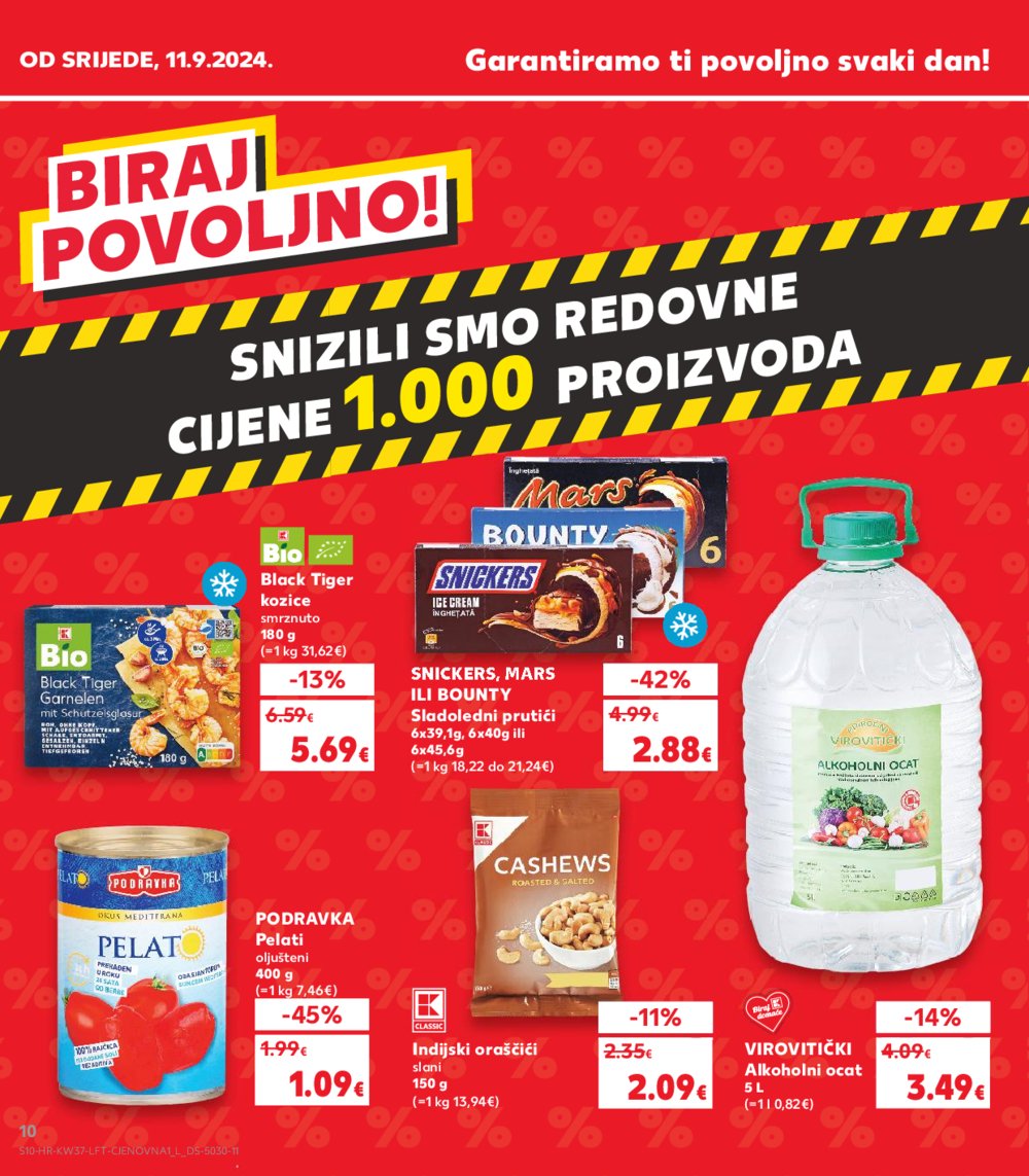 Kaufland katalog Akcija 11.09.-17.09.2024. Dugo Selo