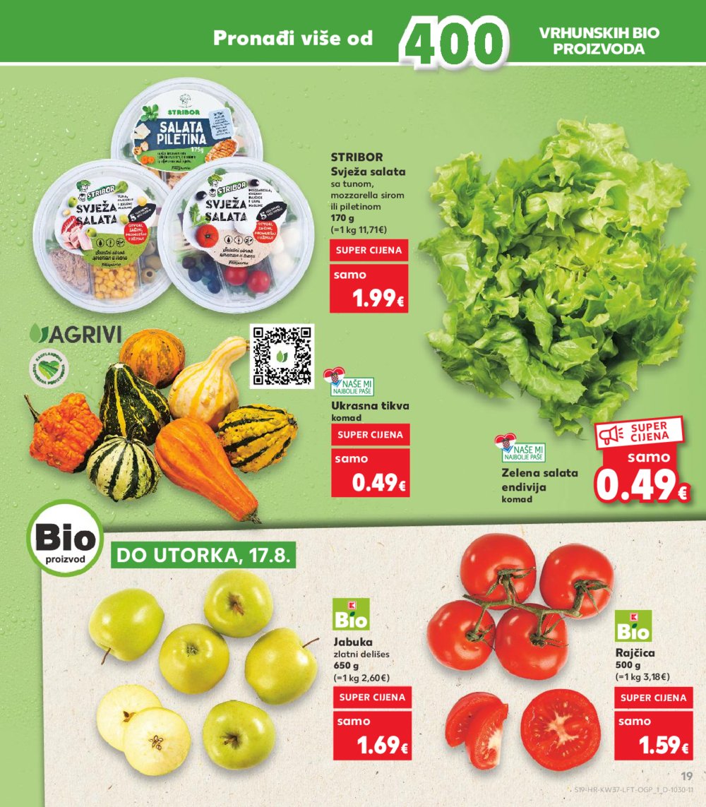 Kaufland katalog Akcija 11.09.-17.09.2024. Odabrane poslovnice