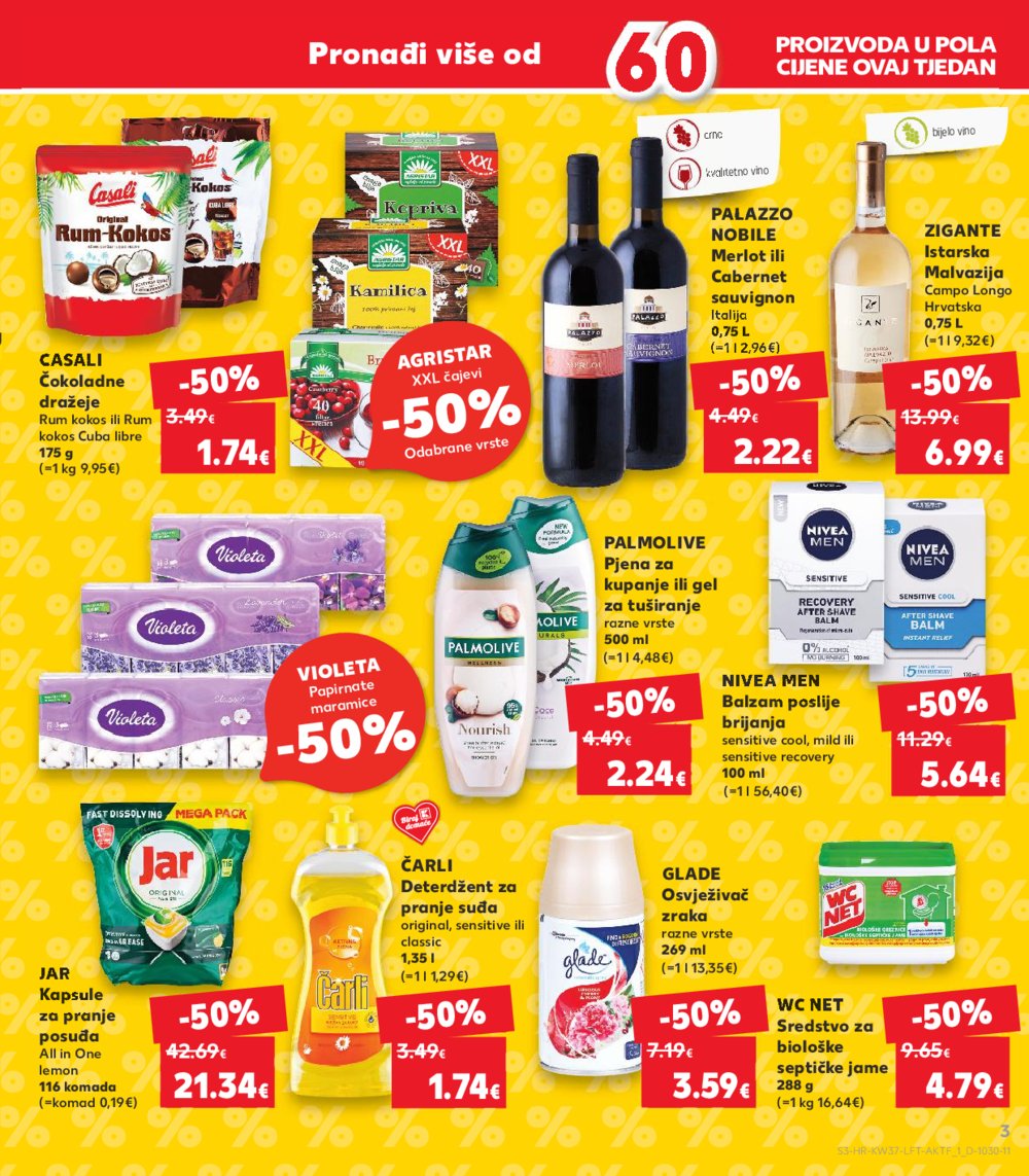 Kaufland katalog Akcija 11.09.-17.09.2024. Split, Osijek, Zagreb-Barutanski jarak