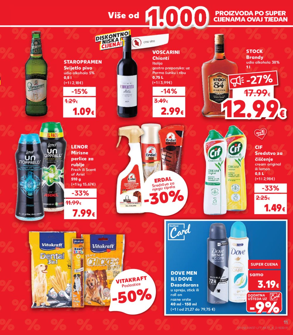 Kaufland katalog Akcija 11.09.-17.09.2024. Split, Osijek, Zagreb-Barutanski jarak