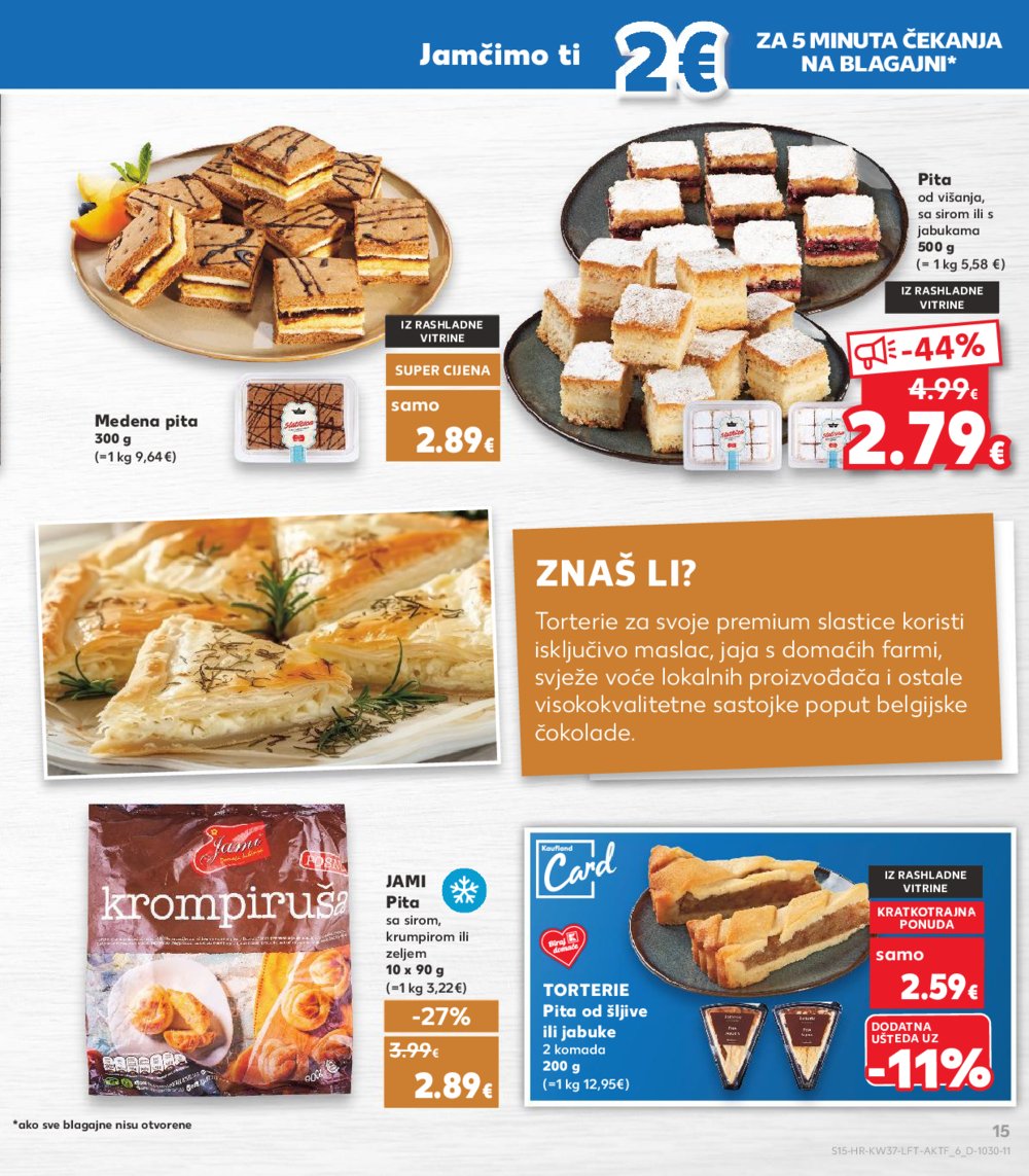 Kaufland katalog Akcija 11.09.-17.09.2024. Split, Osijek, Zagreb-Barutanski jarak